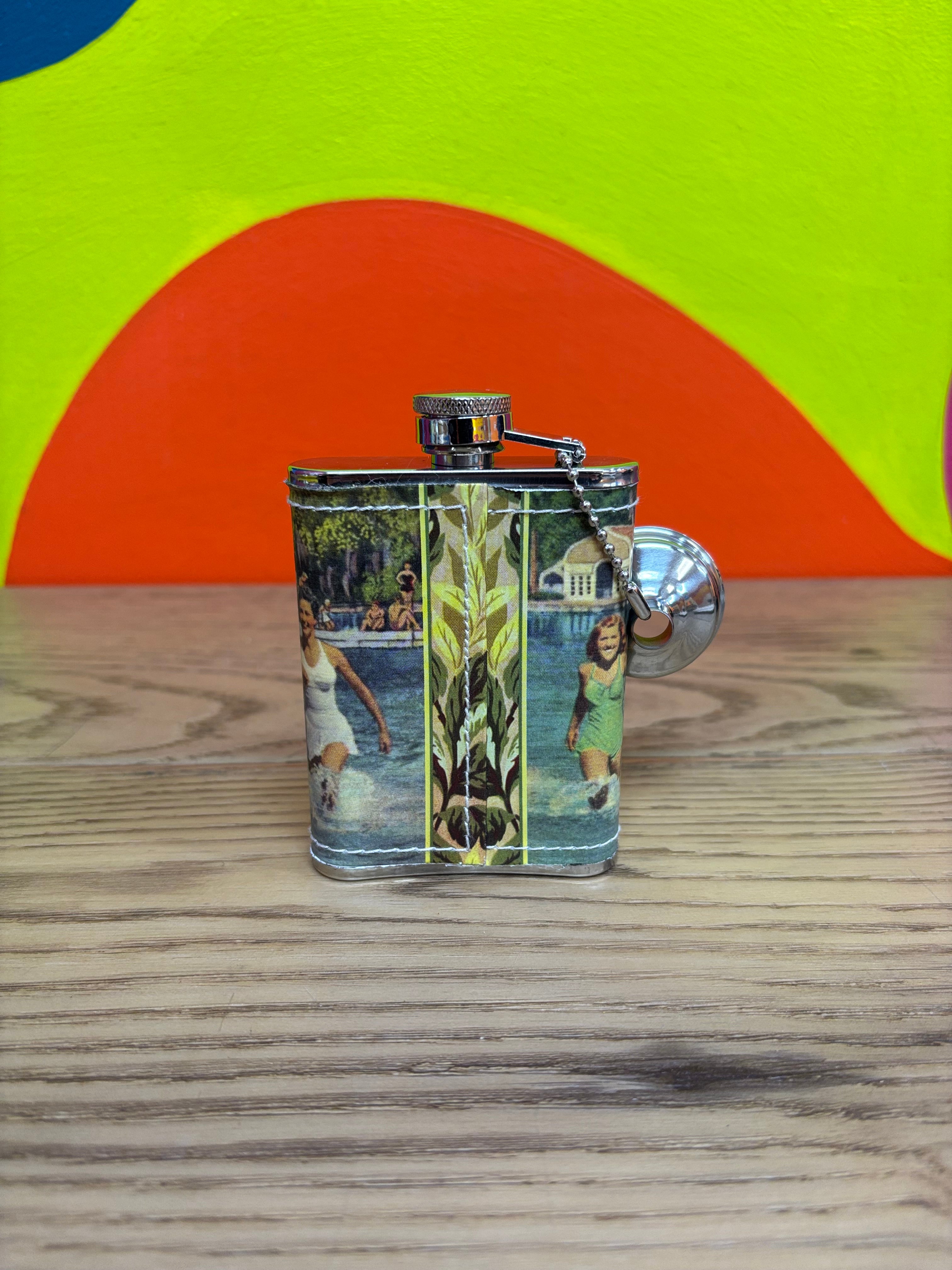 4 Oz Flask "did somebody say open bar?"