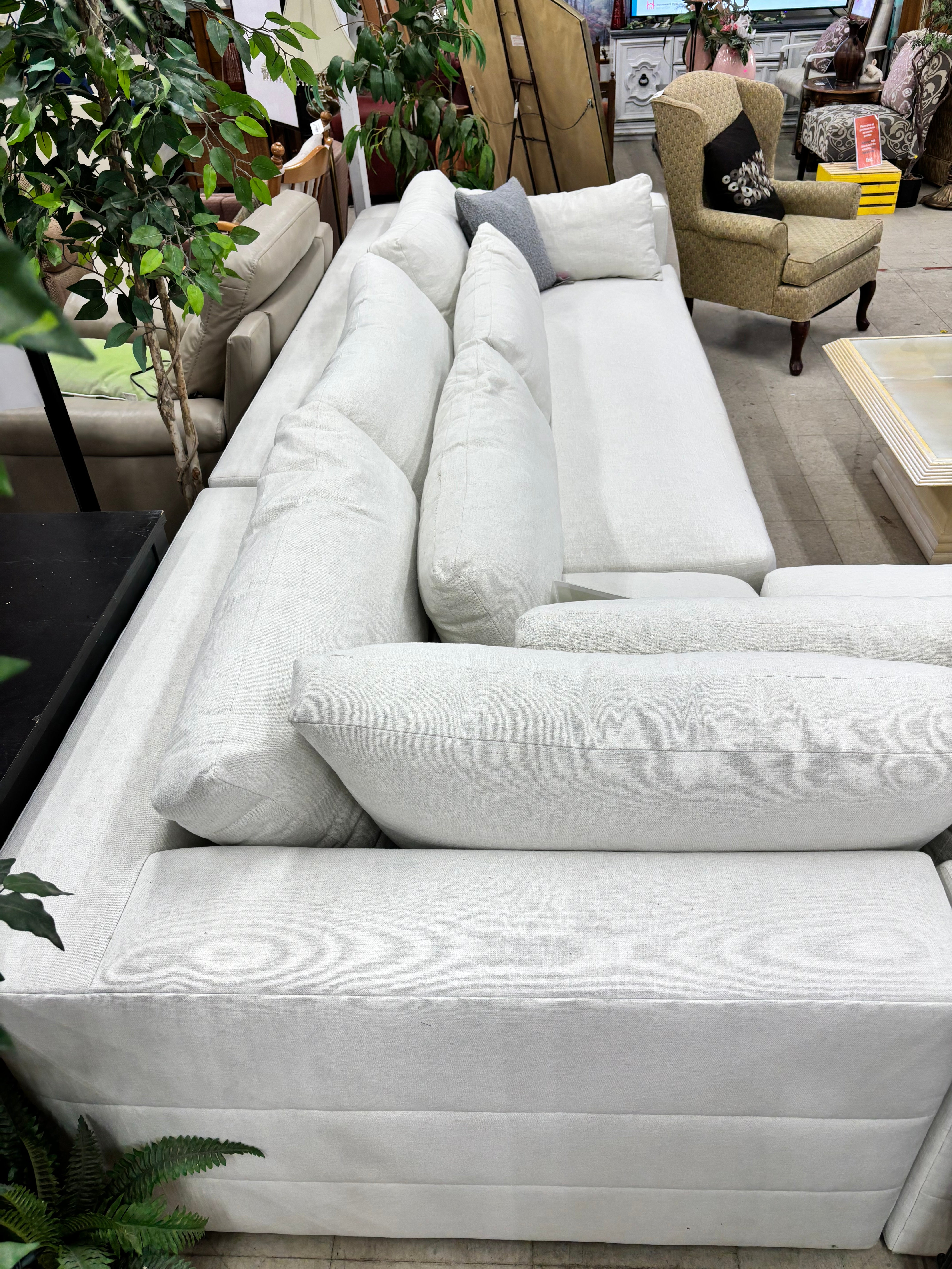 Large Taupe Sectional