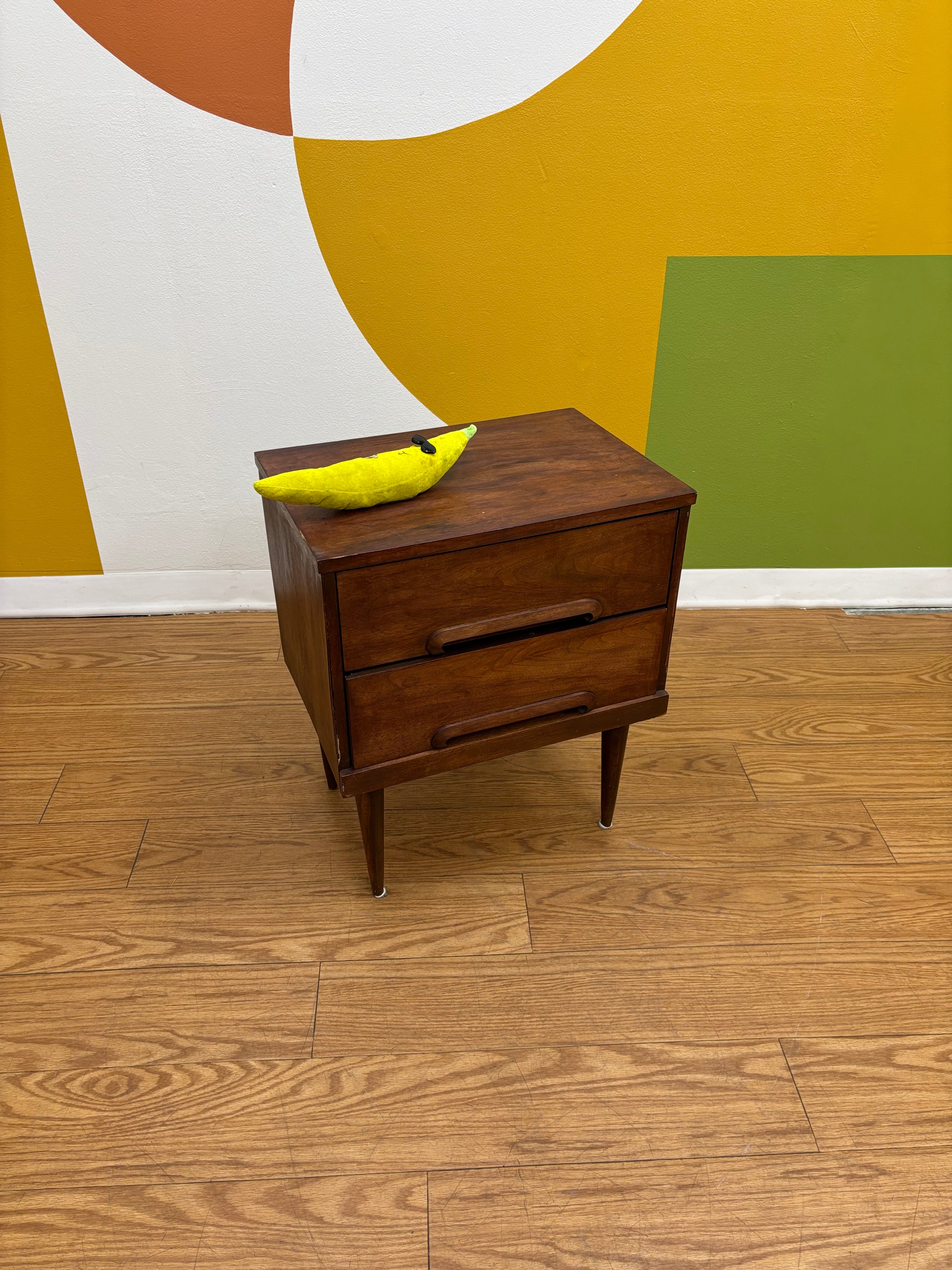 Wood Nightstand