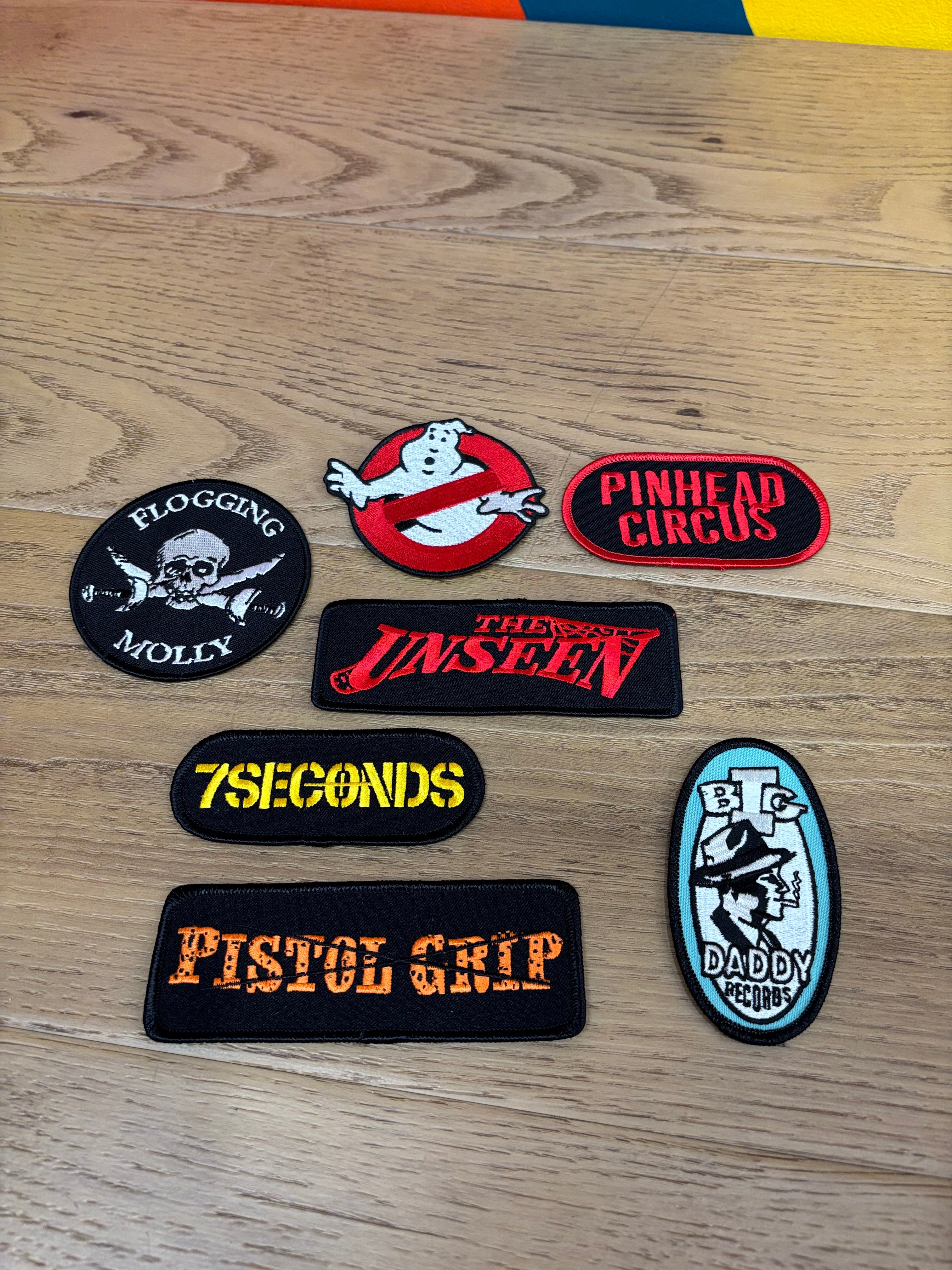 (7) Assorted Patches