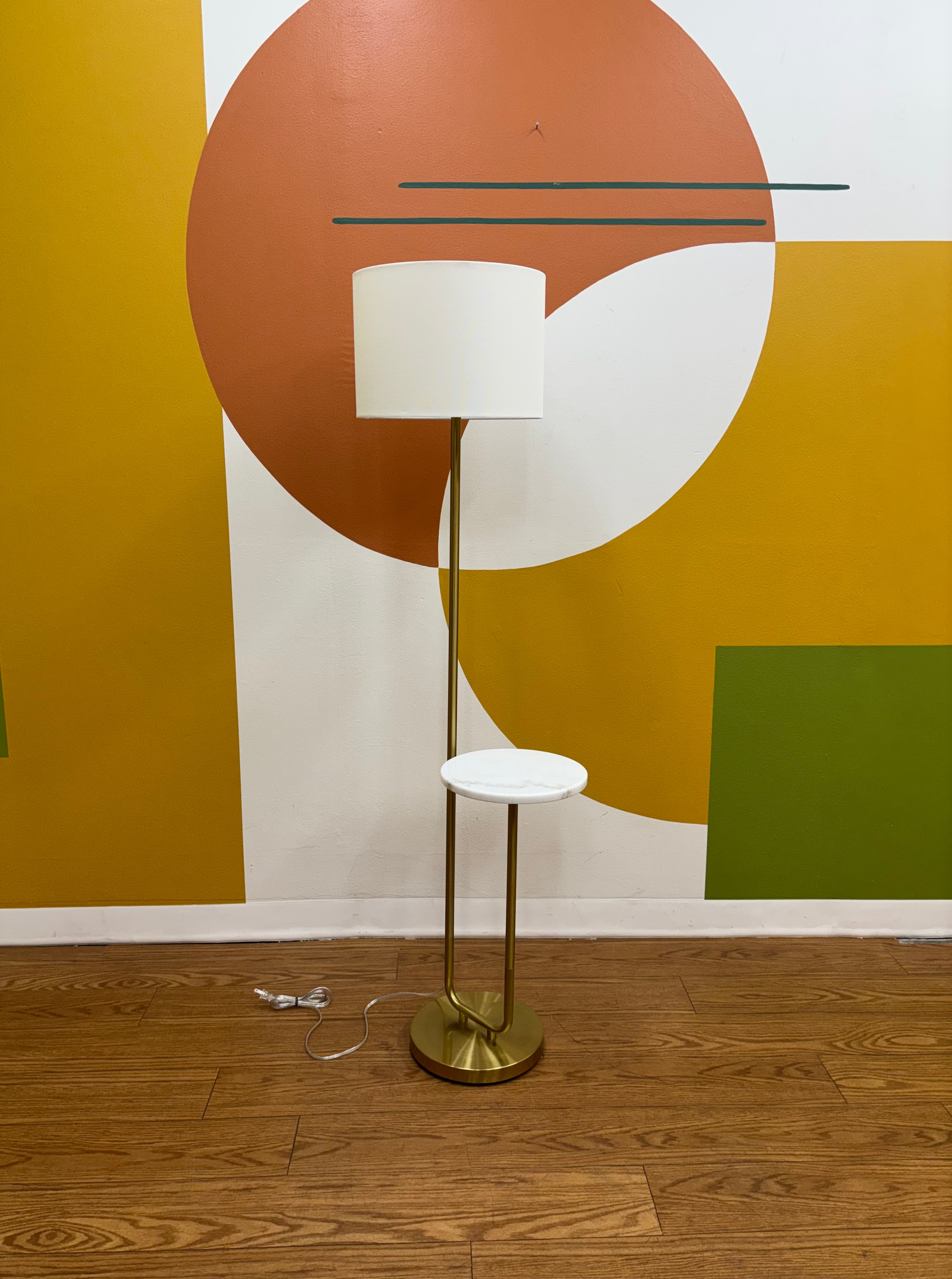 Gold Floor Lamp