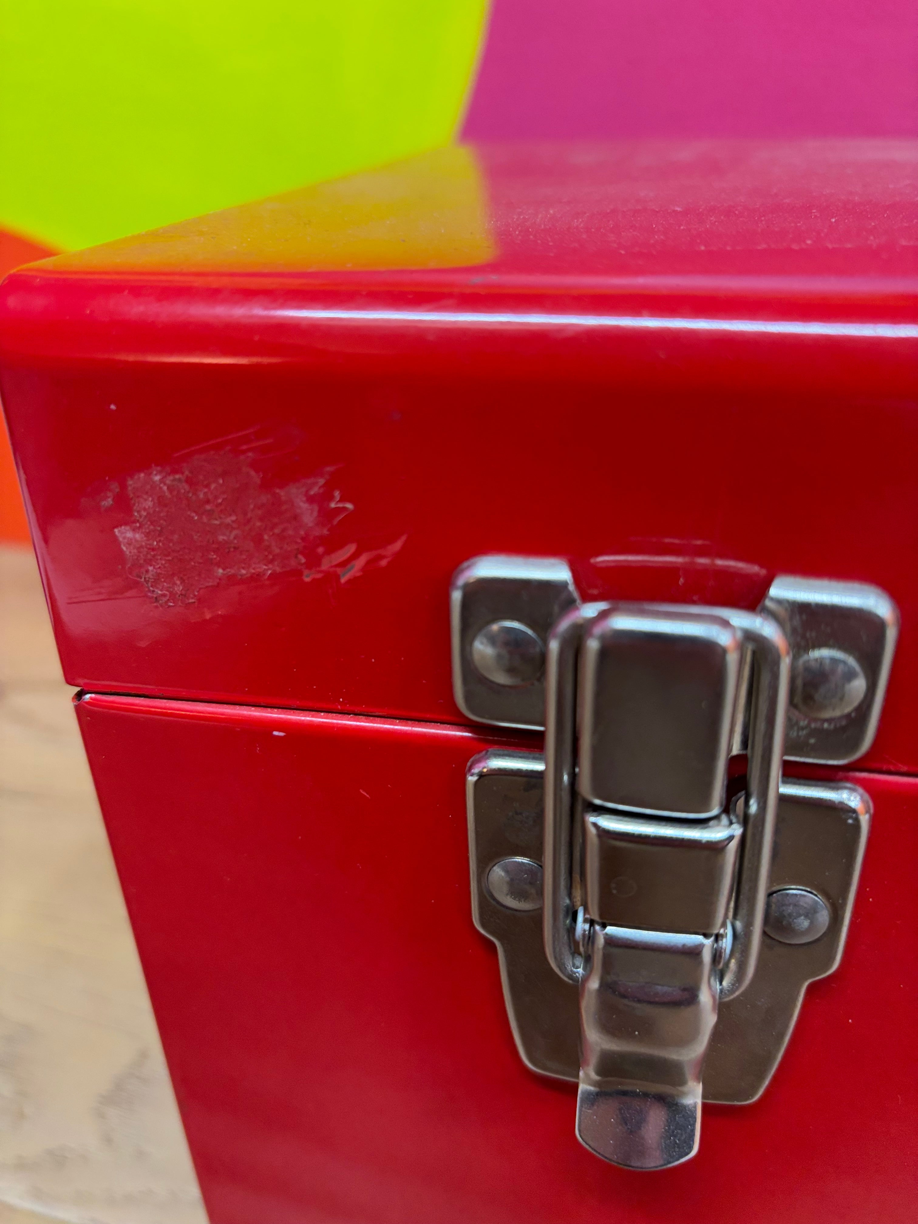 Mastercraft Red Tool Box