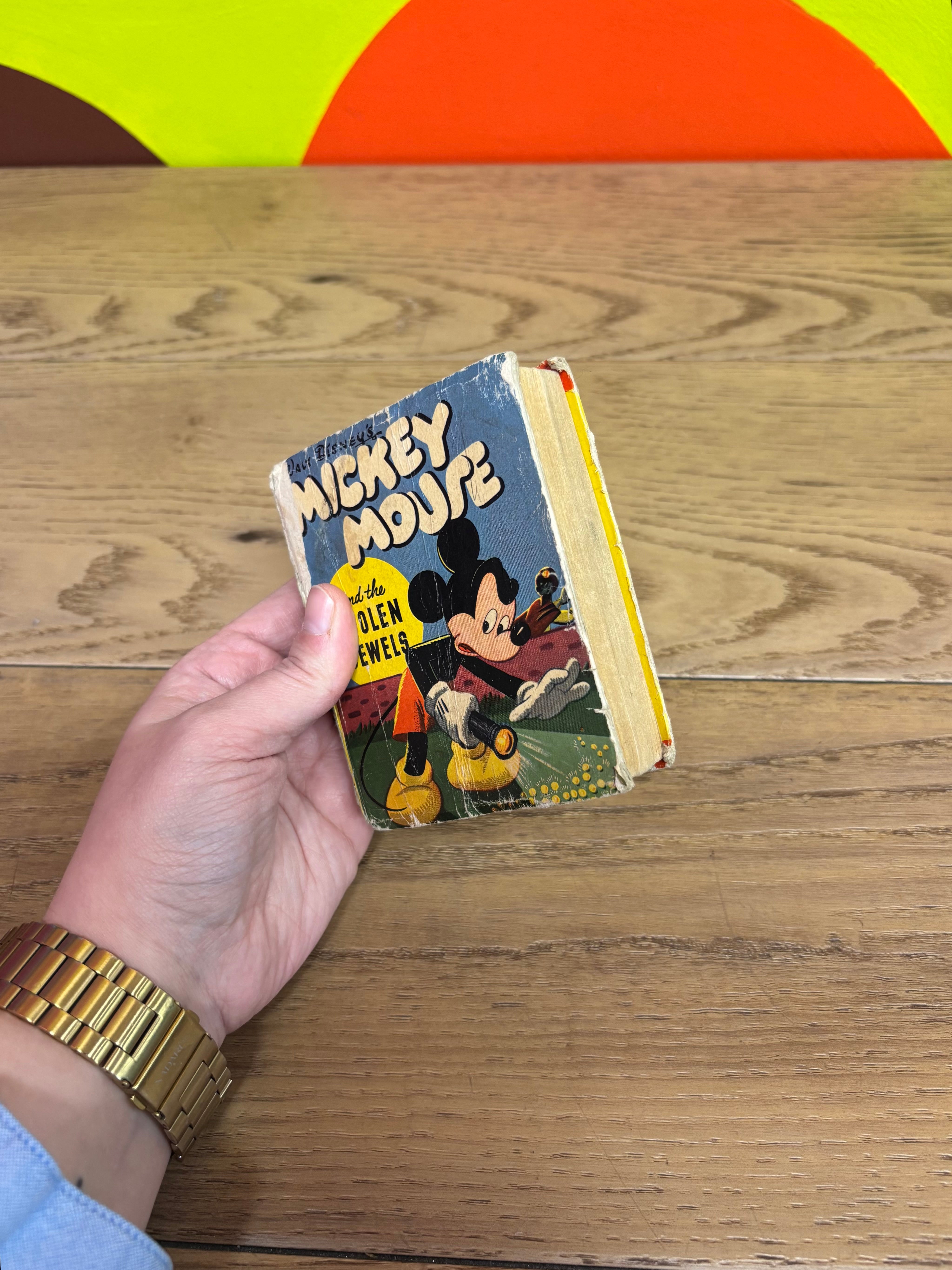 1940's Mickey Mouse and Little Orphan Annie Books