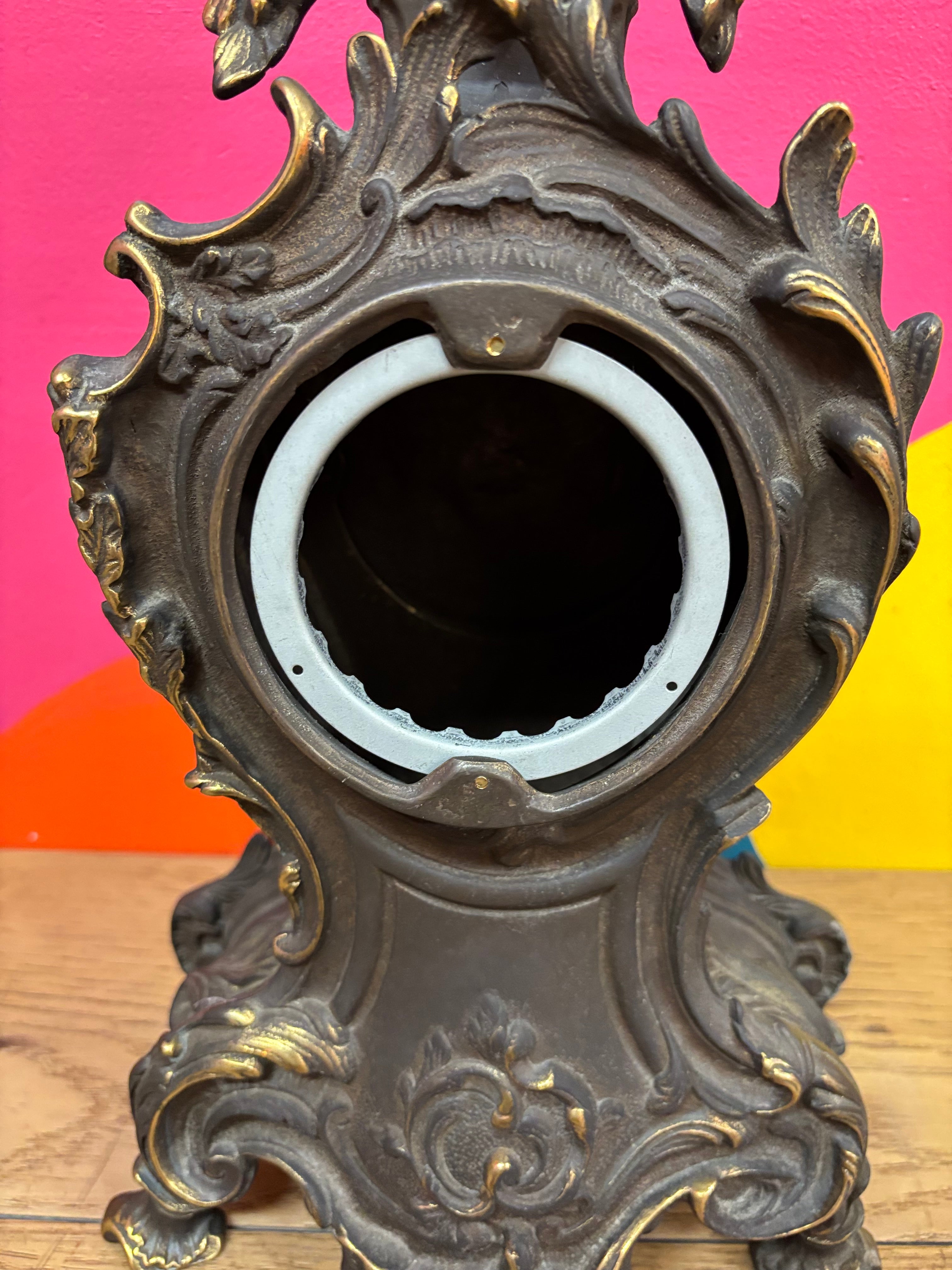 Metal Table Clock