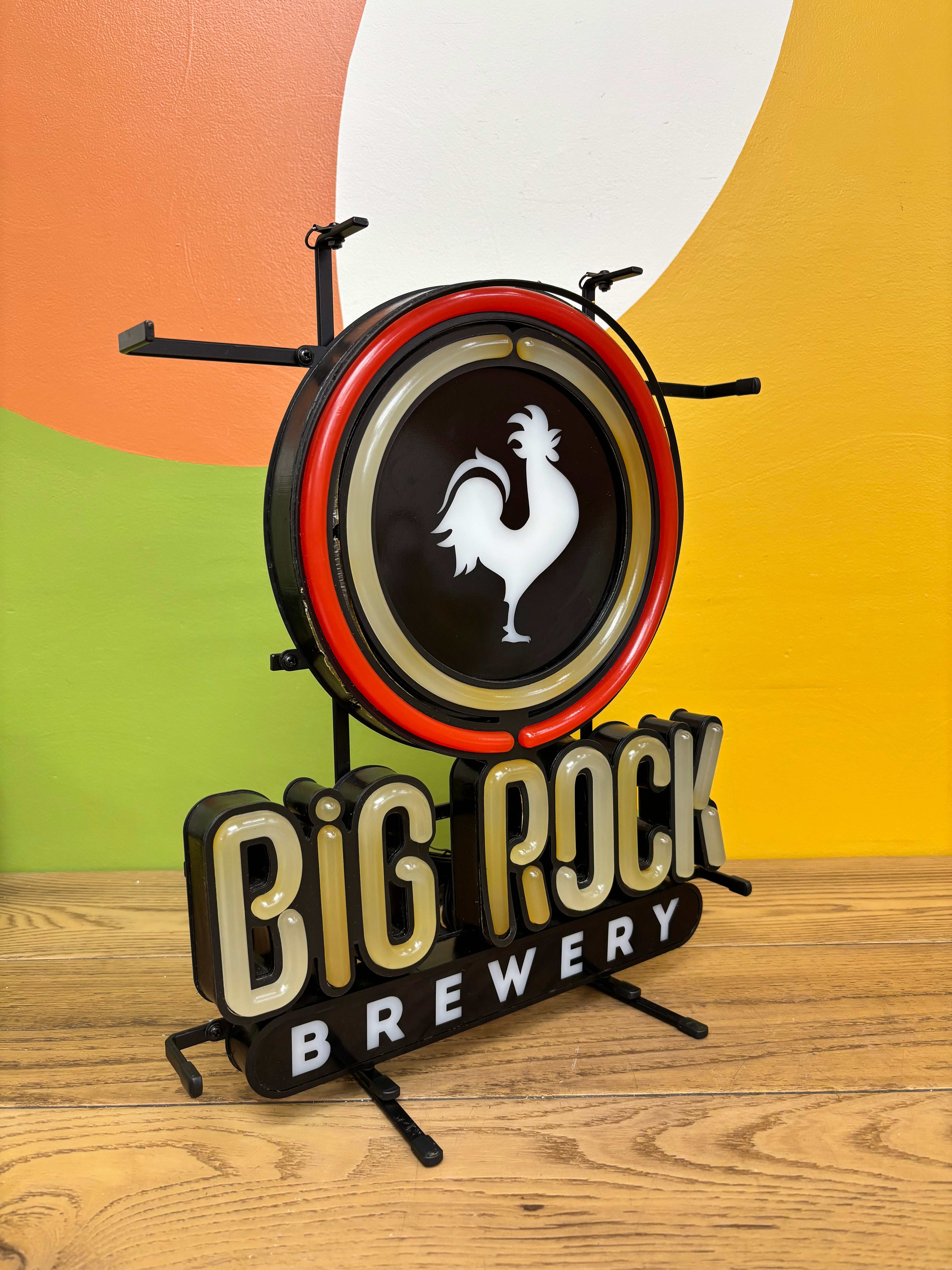 Big Rock Brewery Illuminated Wall Display