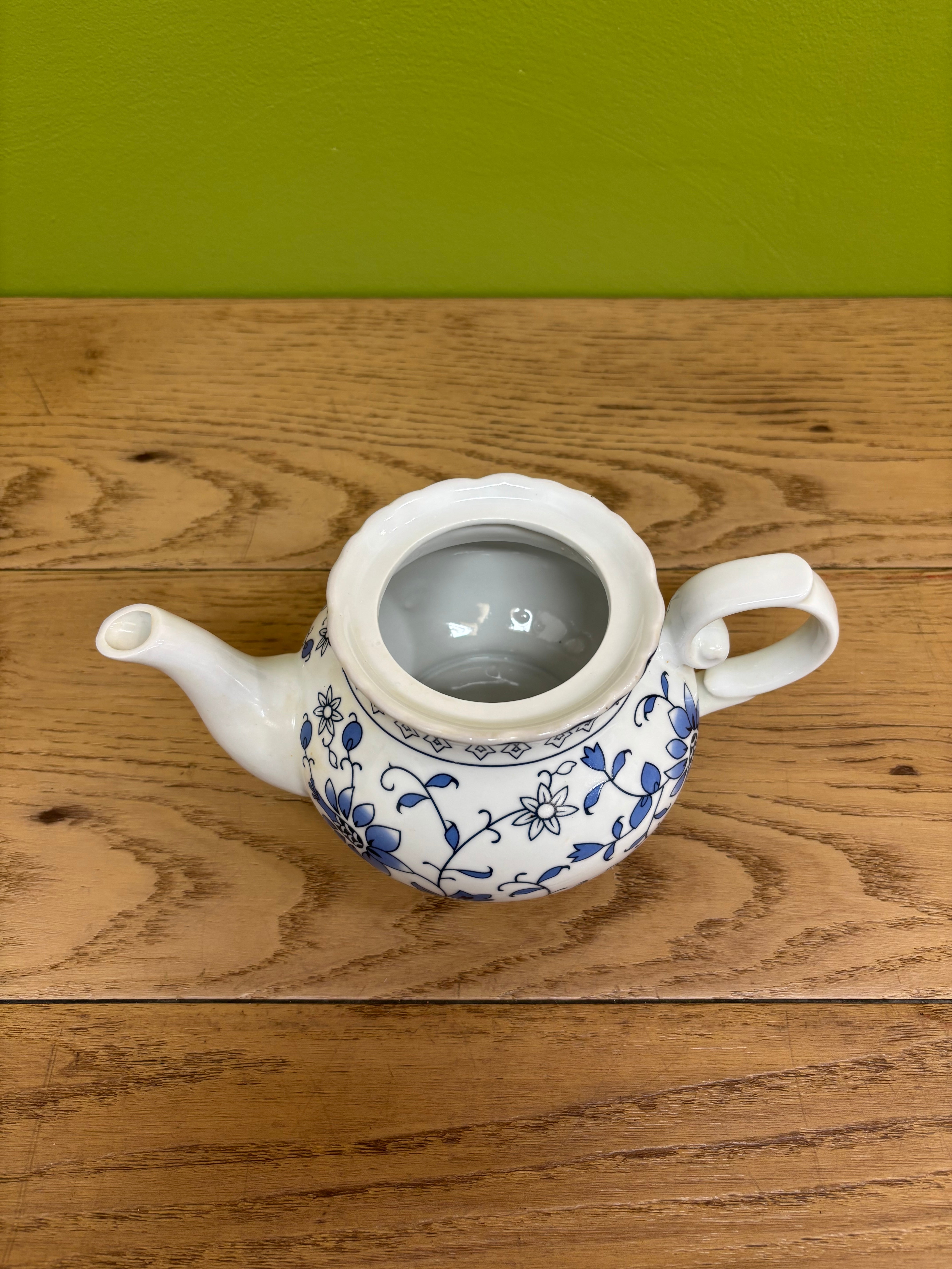 Blue and White Teapot