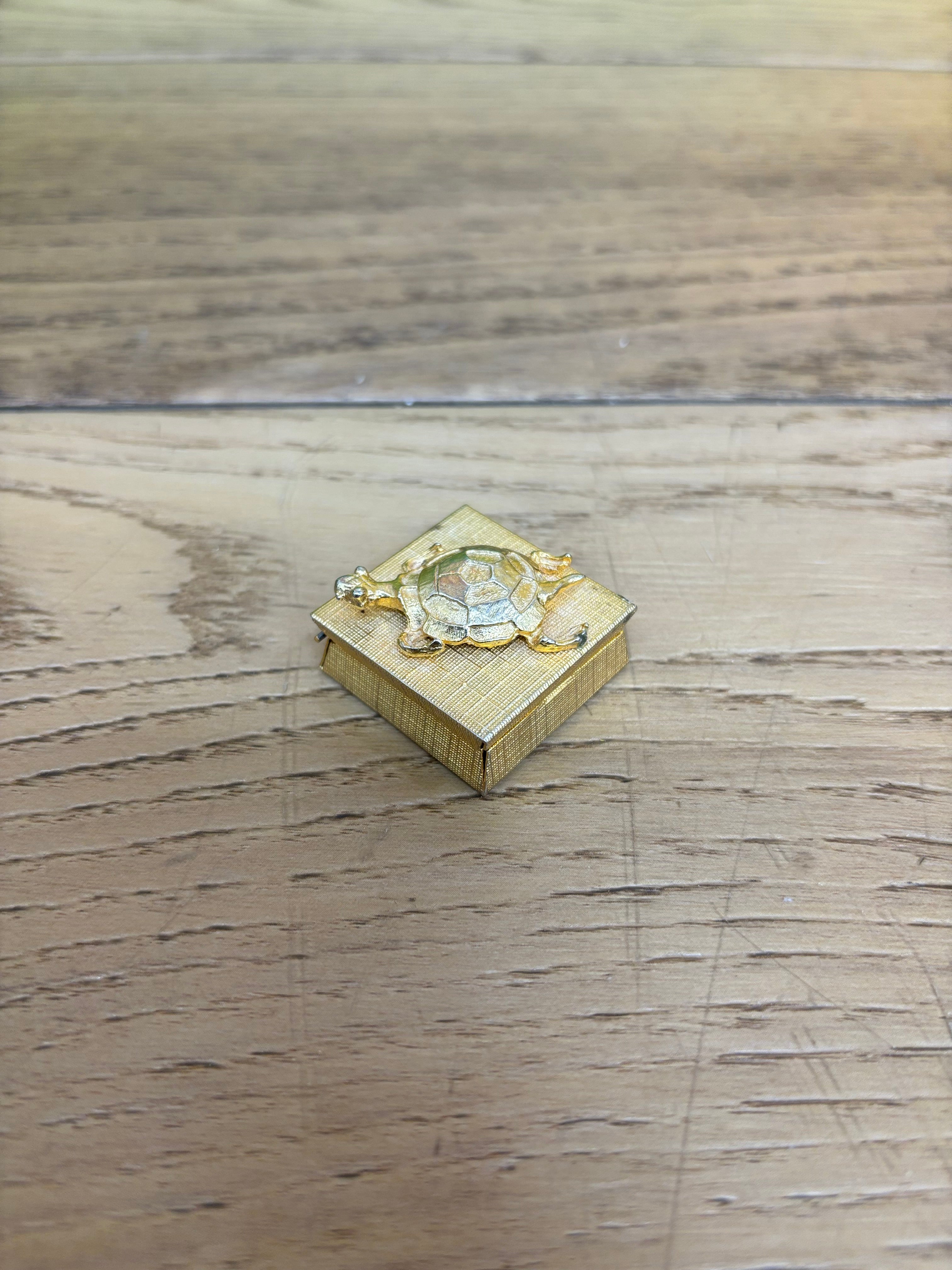 Small Turtle Trinket Box