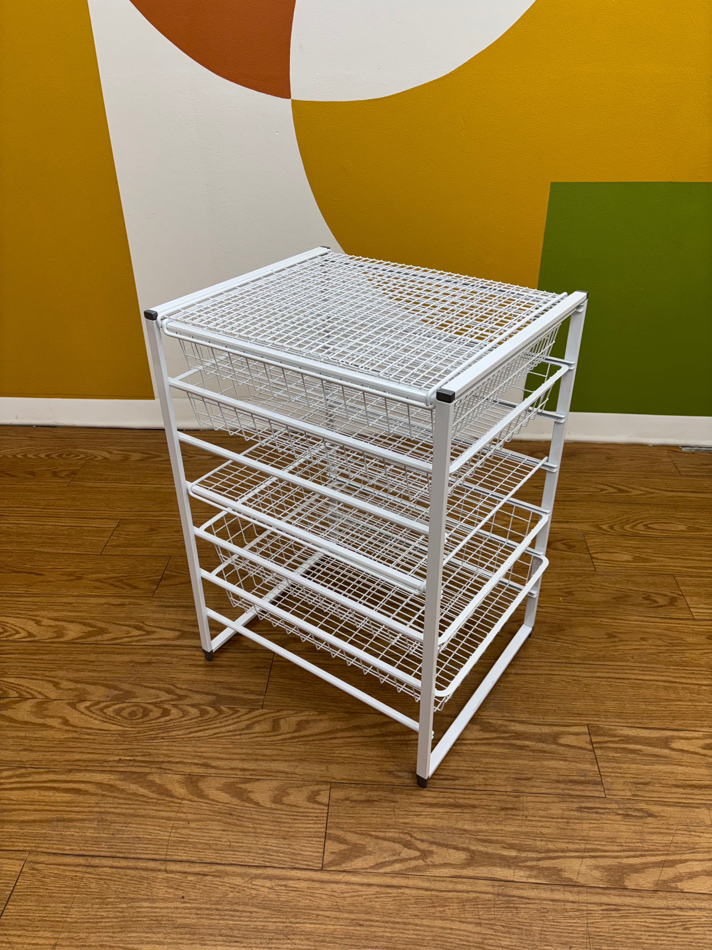 4 Drawer Mesh Organizer