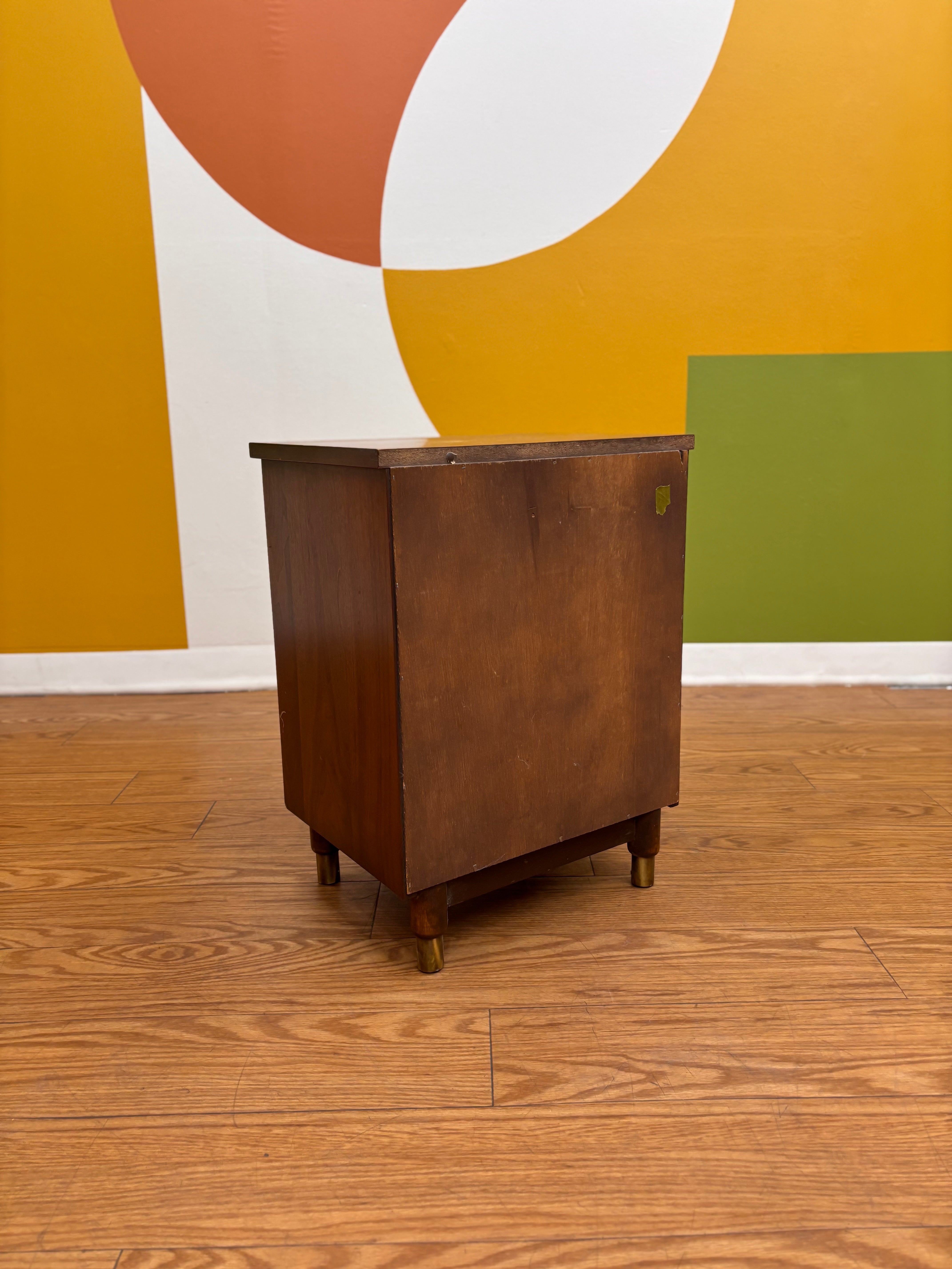 Wood Nightstand
