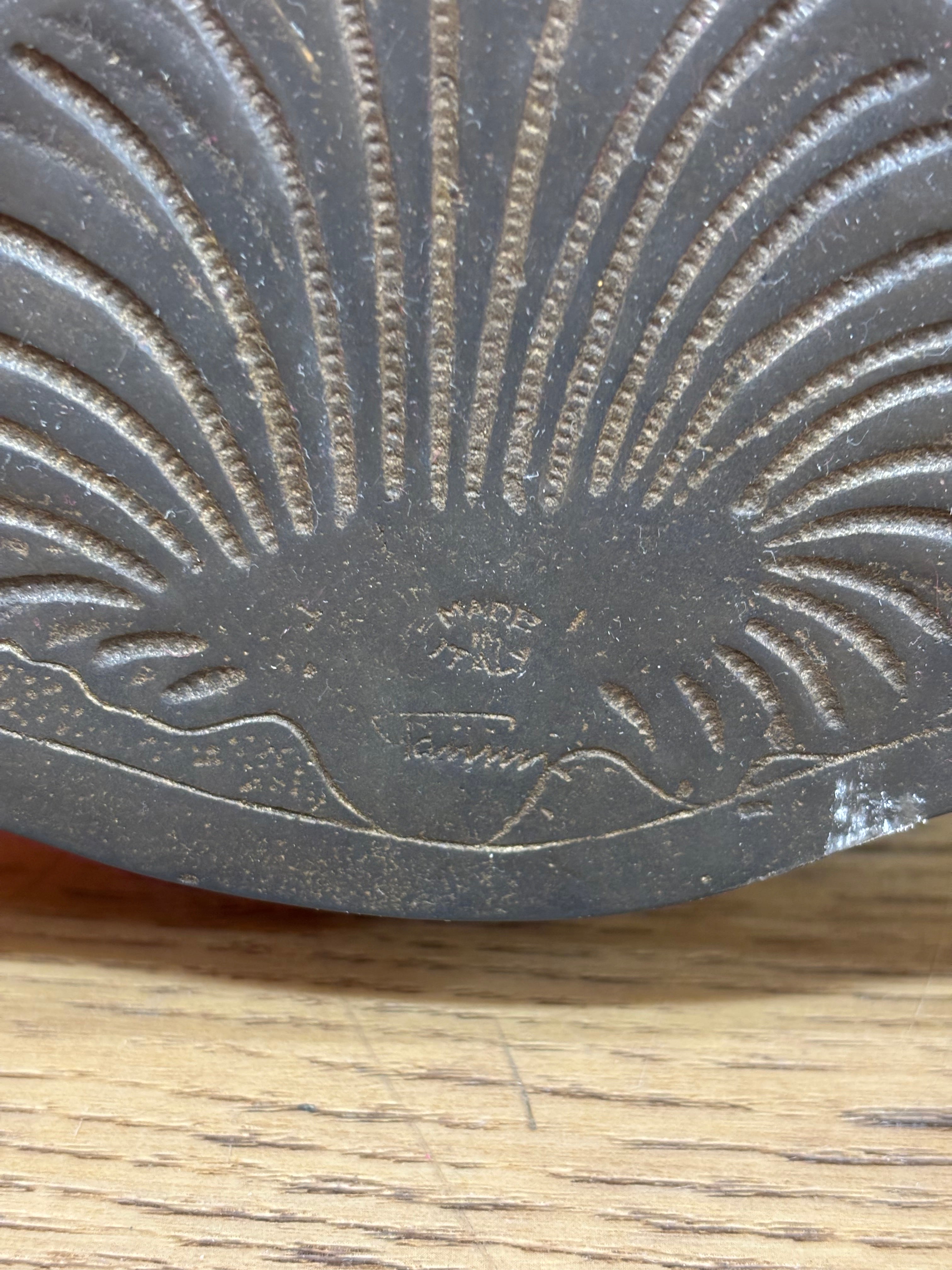 Metal Table Clock