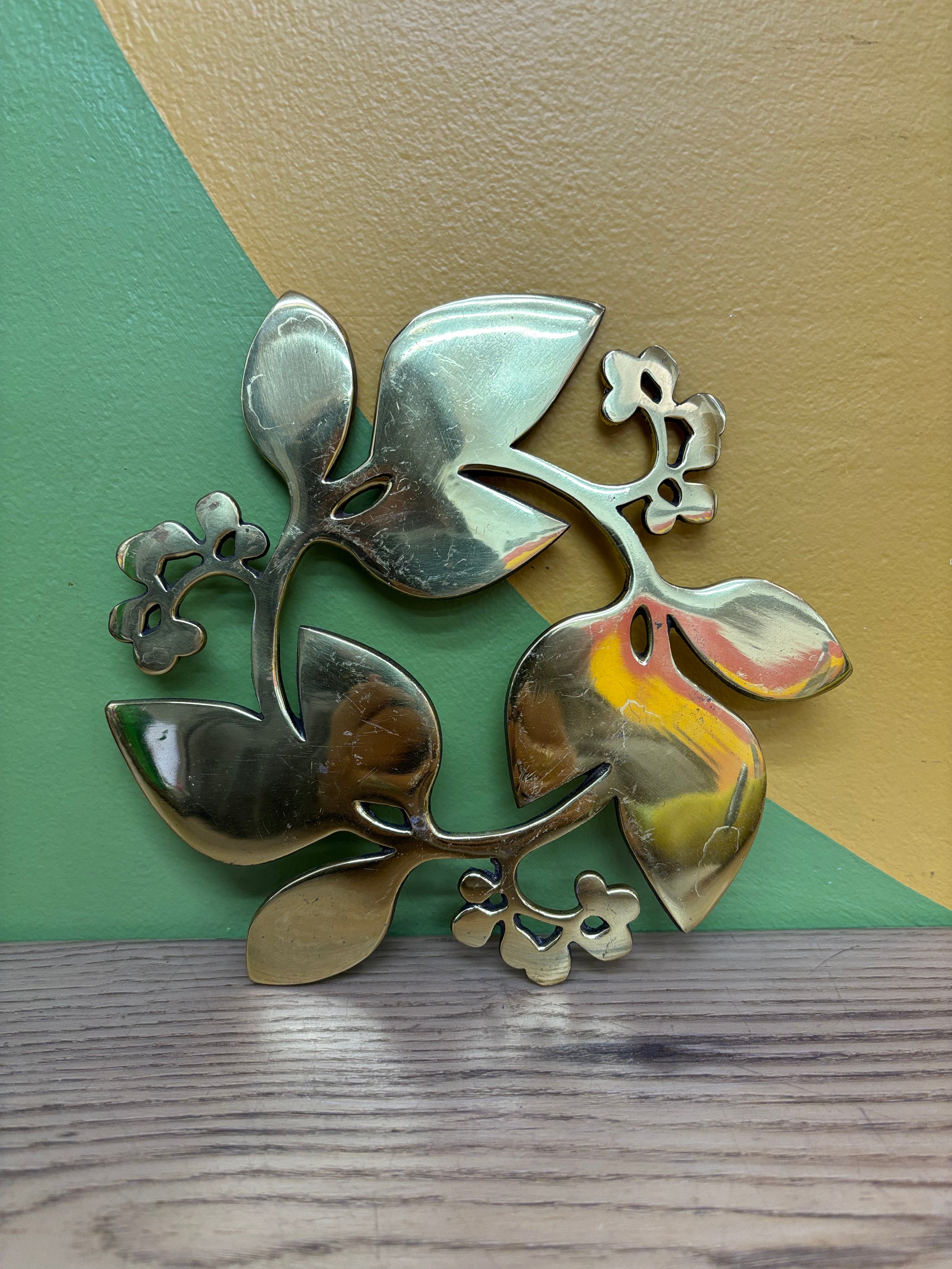Gold Tone Trivet