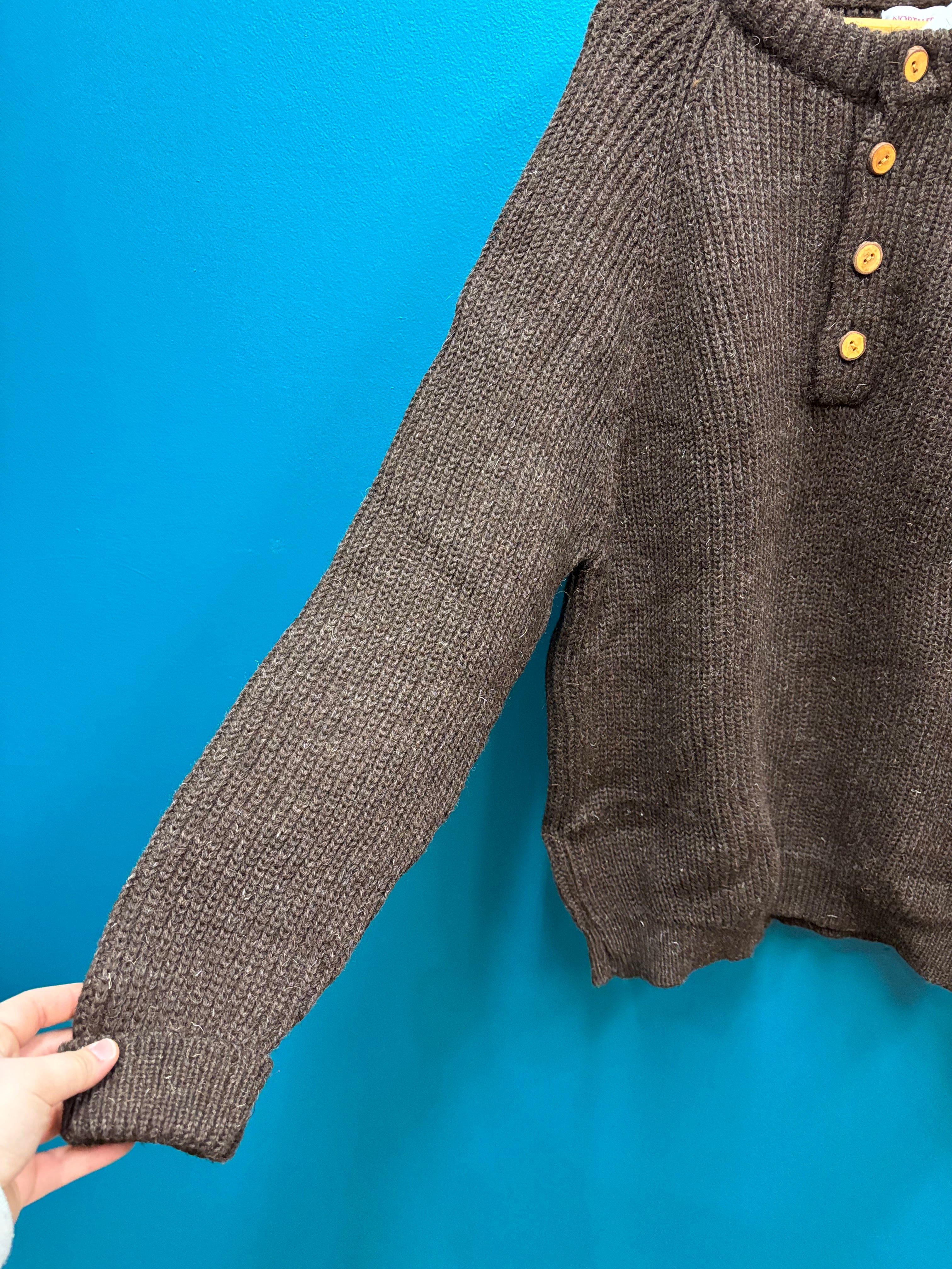 CS5 - Handmade in PEI 4 Button Crew Neck Pullover