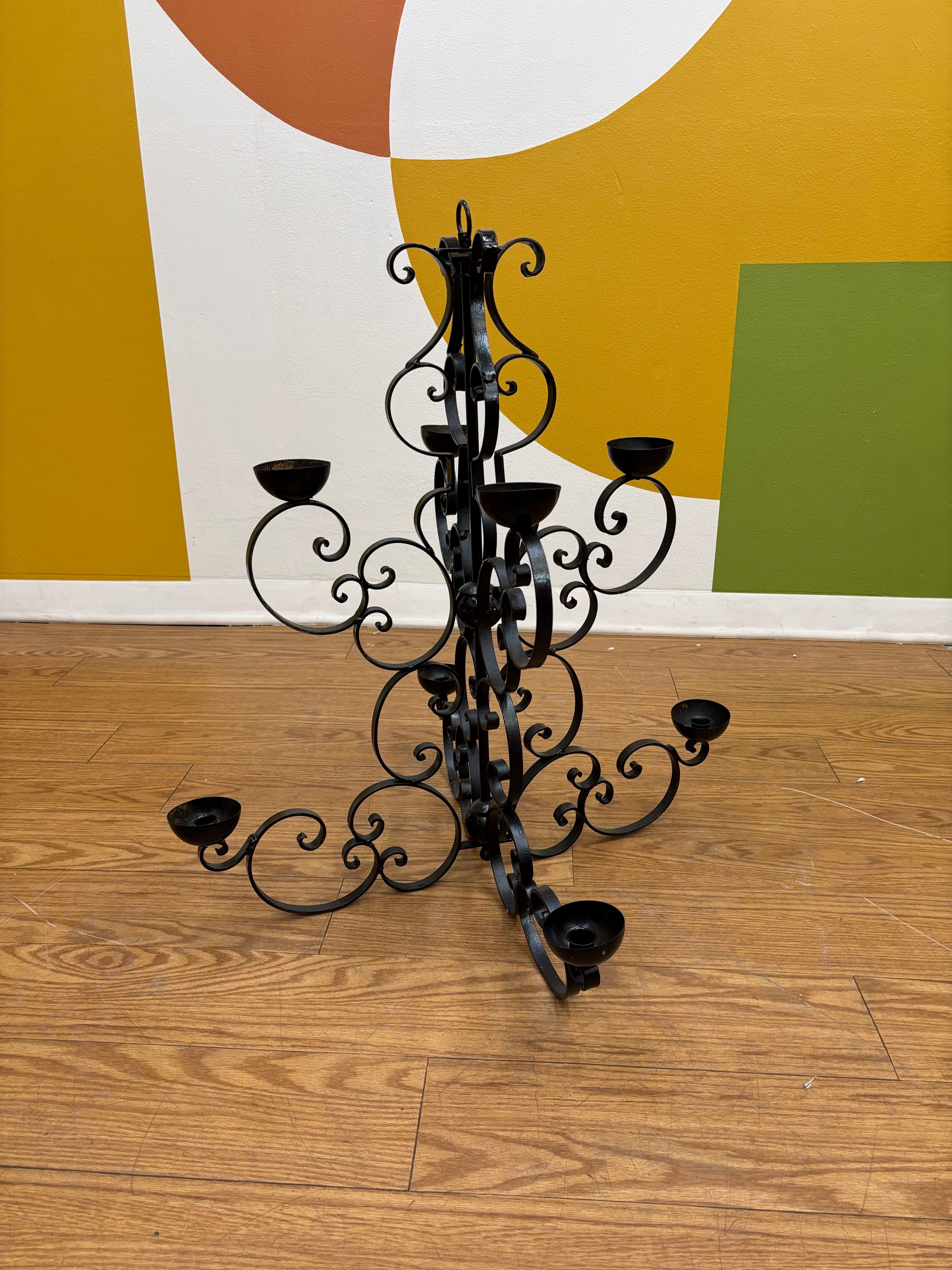 Large Hanging Candelabra