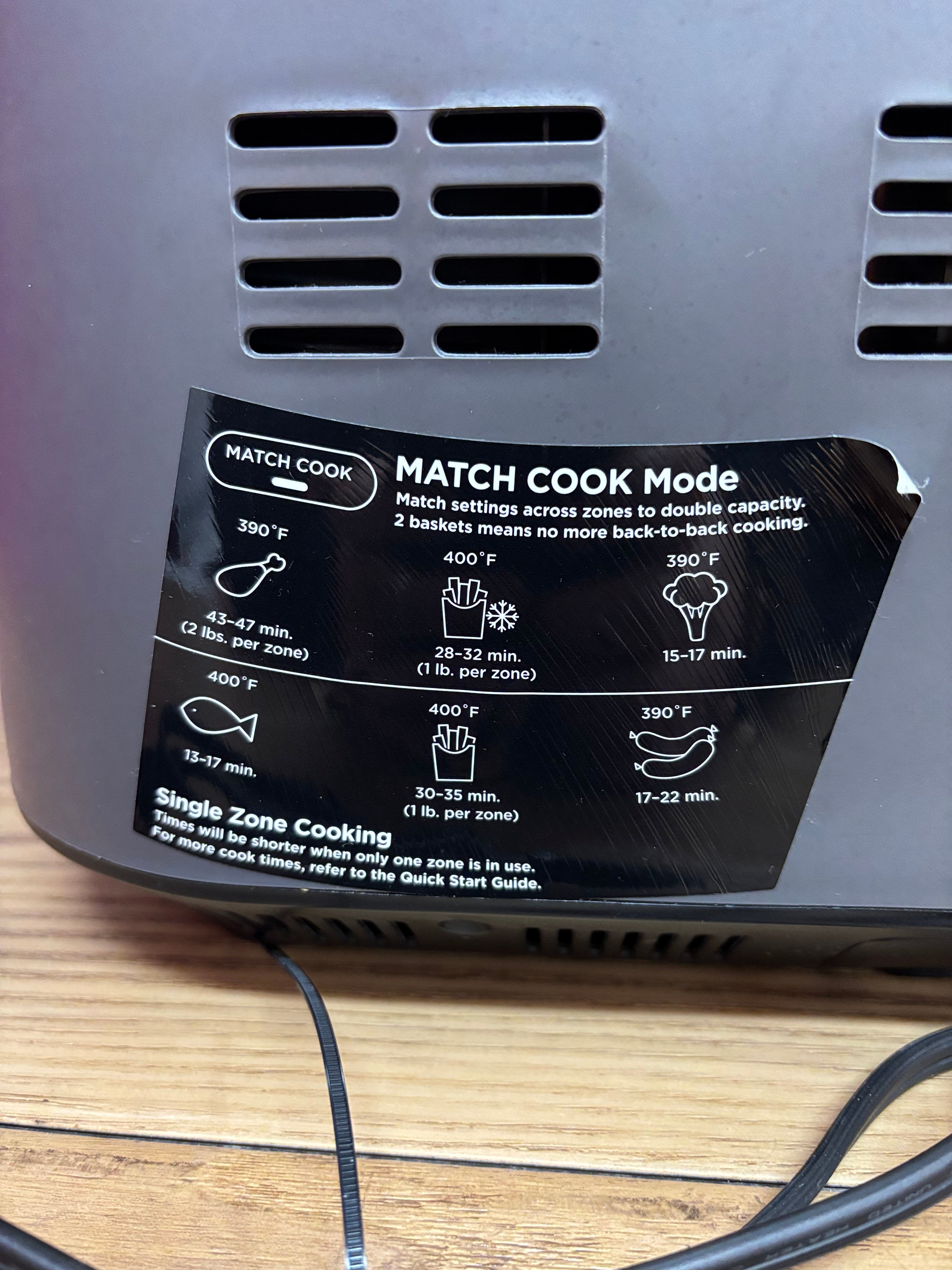 Ninja Foodi 2 Basket Air Fryer