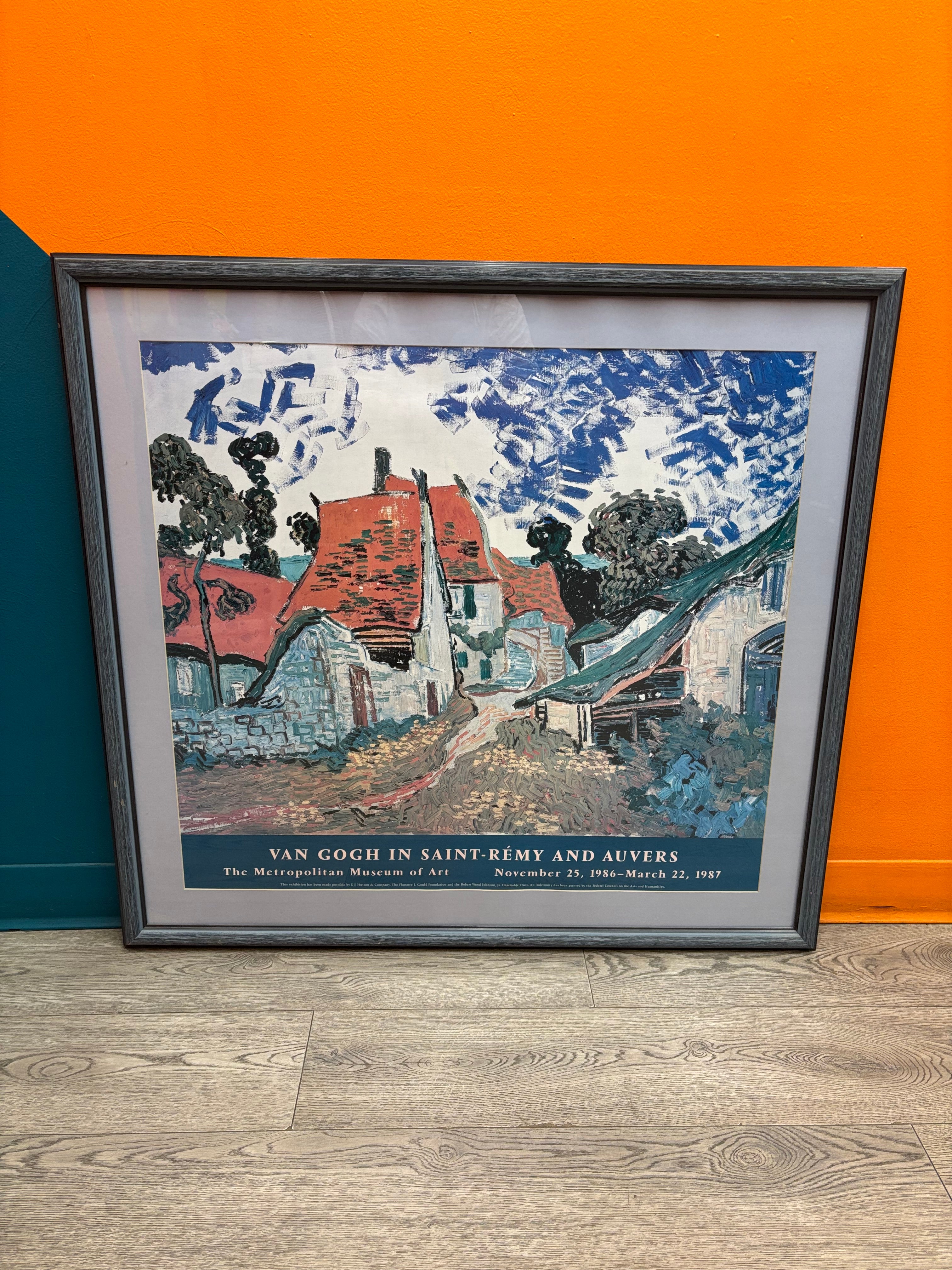 Framed Van Gogh in Saint-Rémy and Auvers Poster