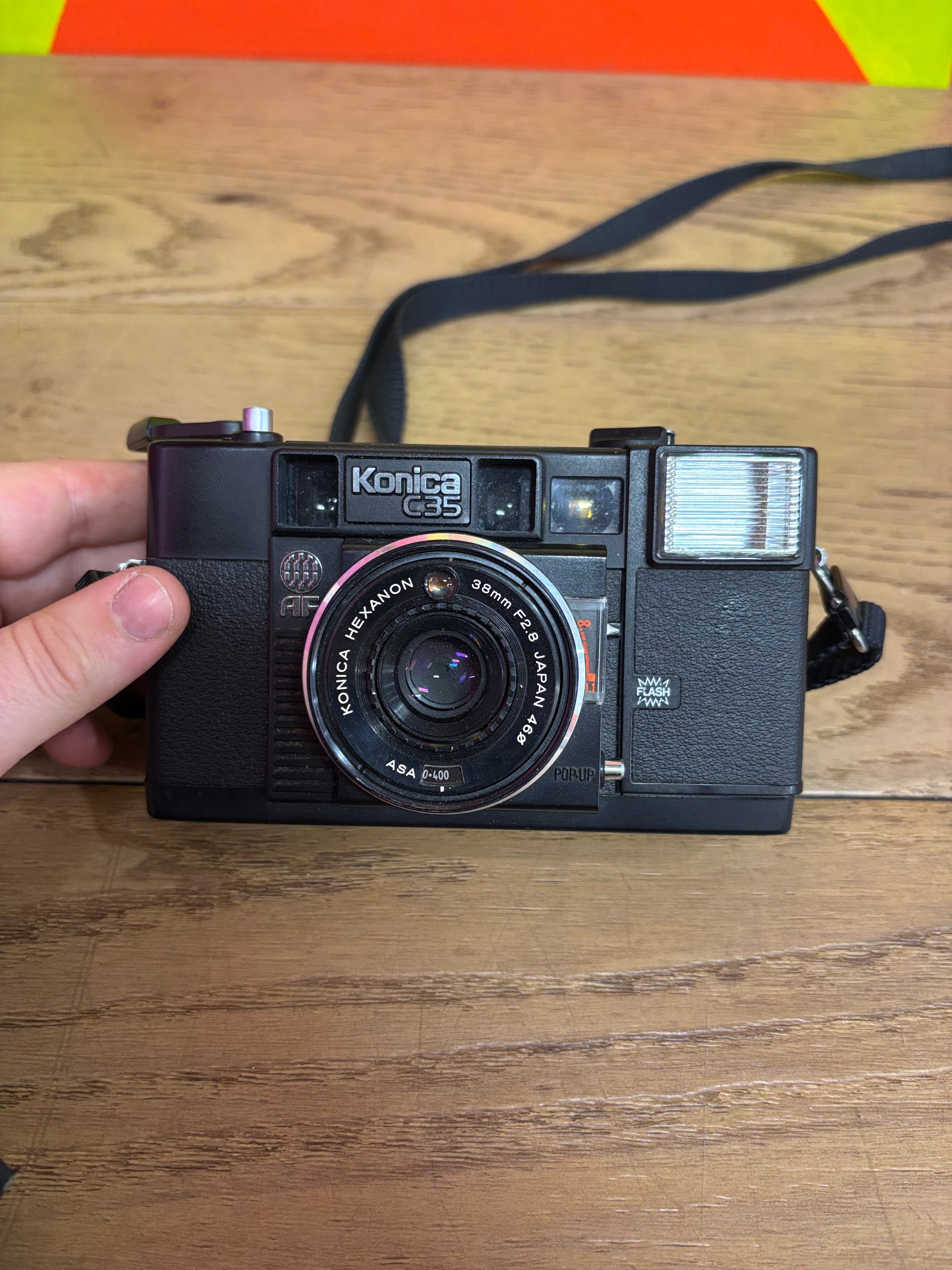 Konica C35 AF Point & Shoot Camera