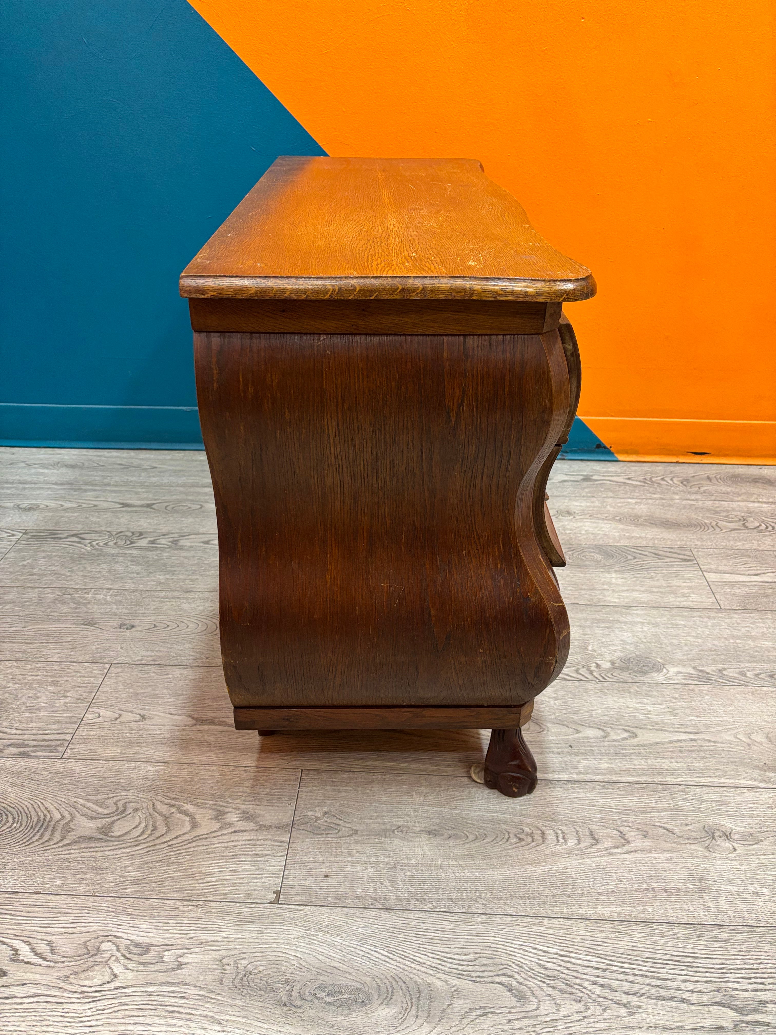 3 Drawer Wood Dresser