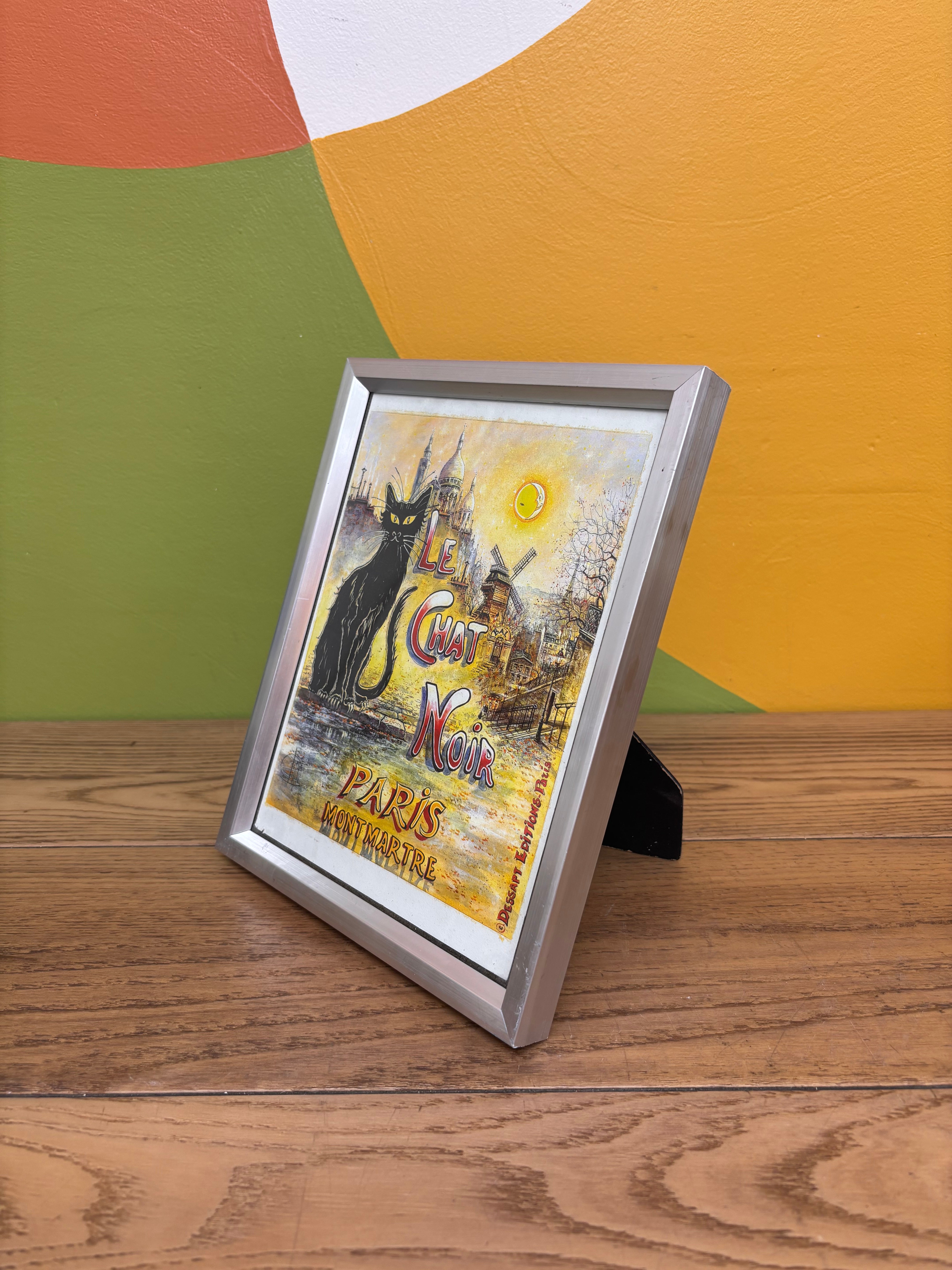 Framed Cat Print