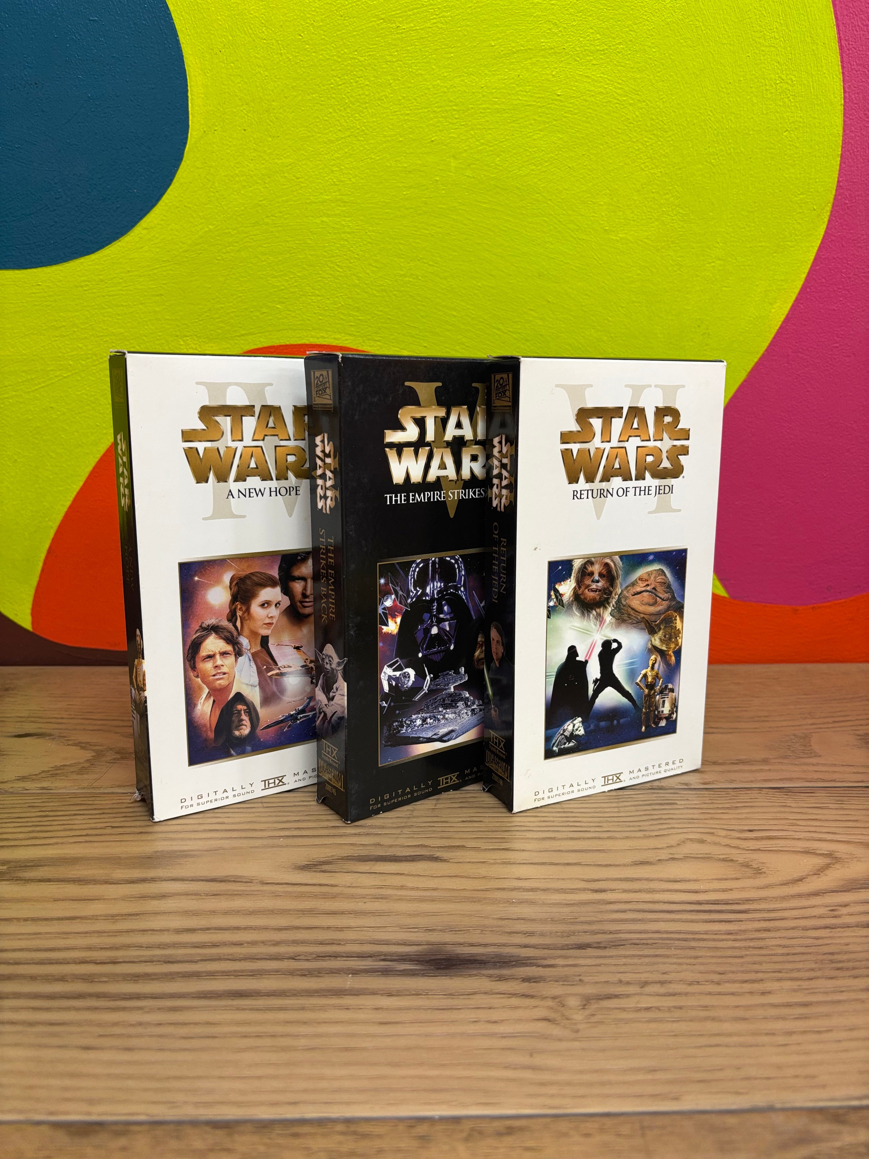 Star Wars VHS Trilogy