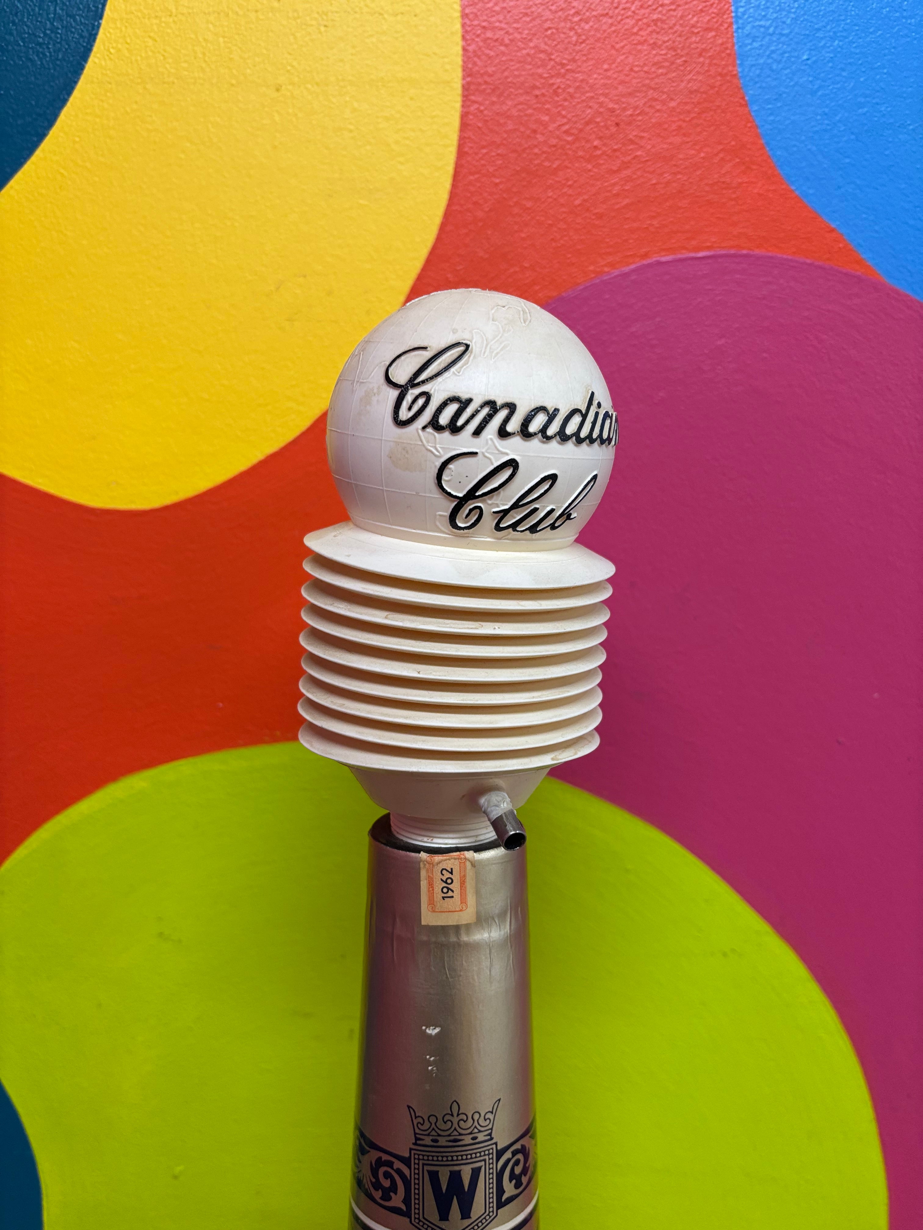 Canadian Club Texas Mickey with Pump