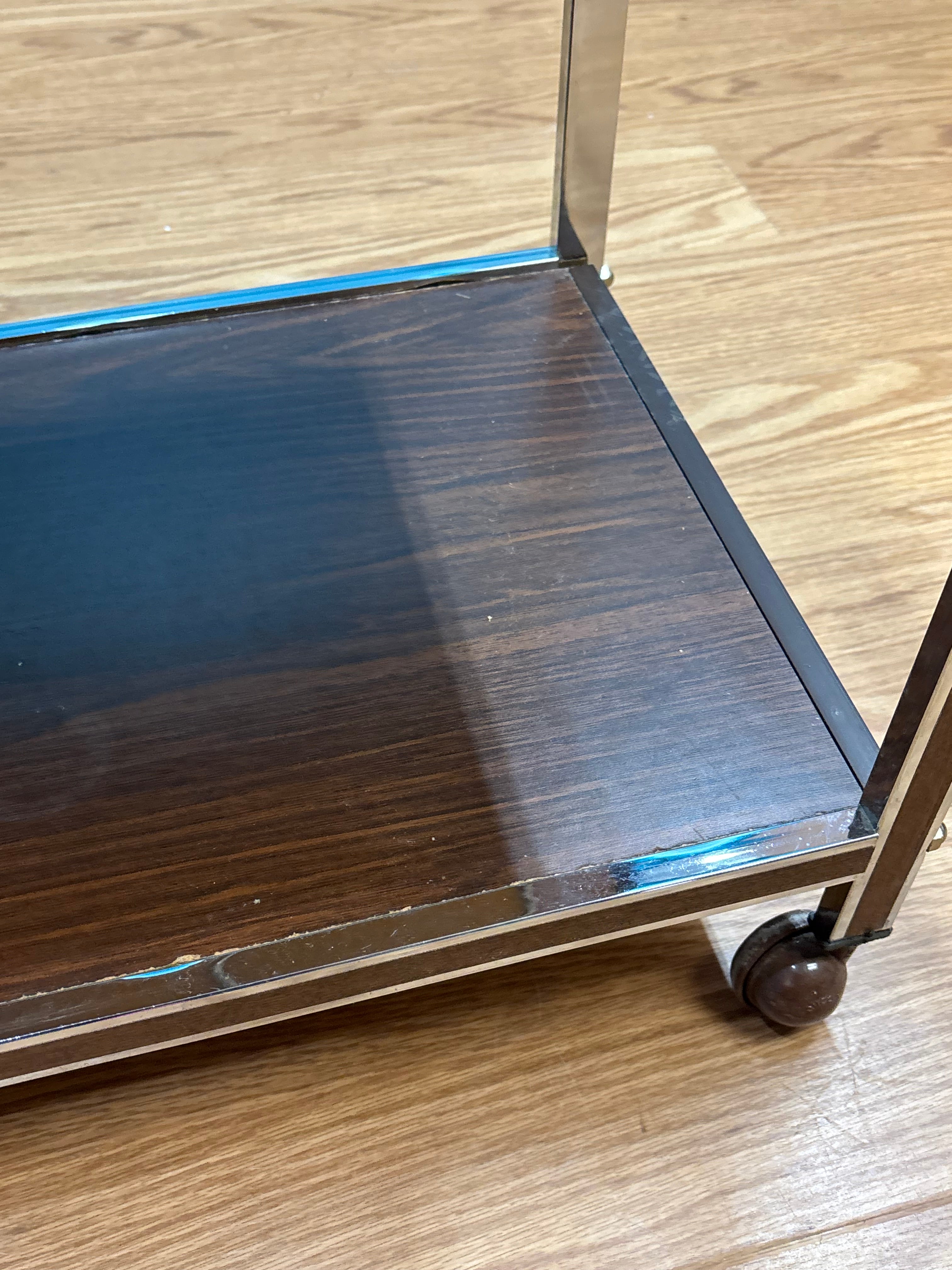 2 Tier Rolling Shoe Rack