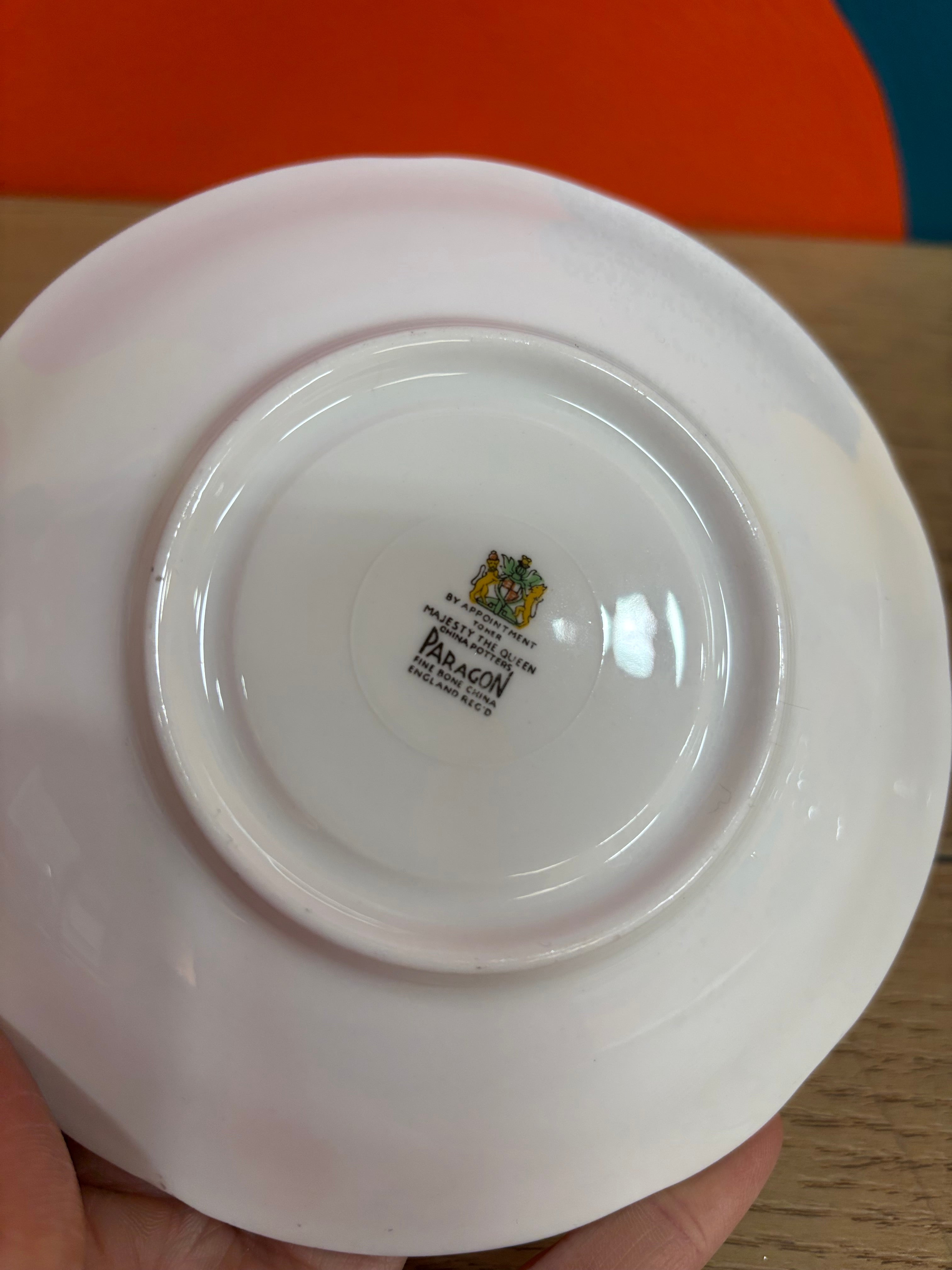 Paragon Canadian Province Teacup & Saucer