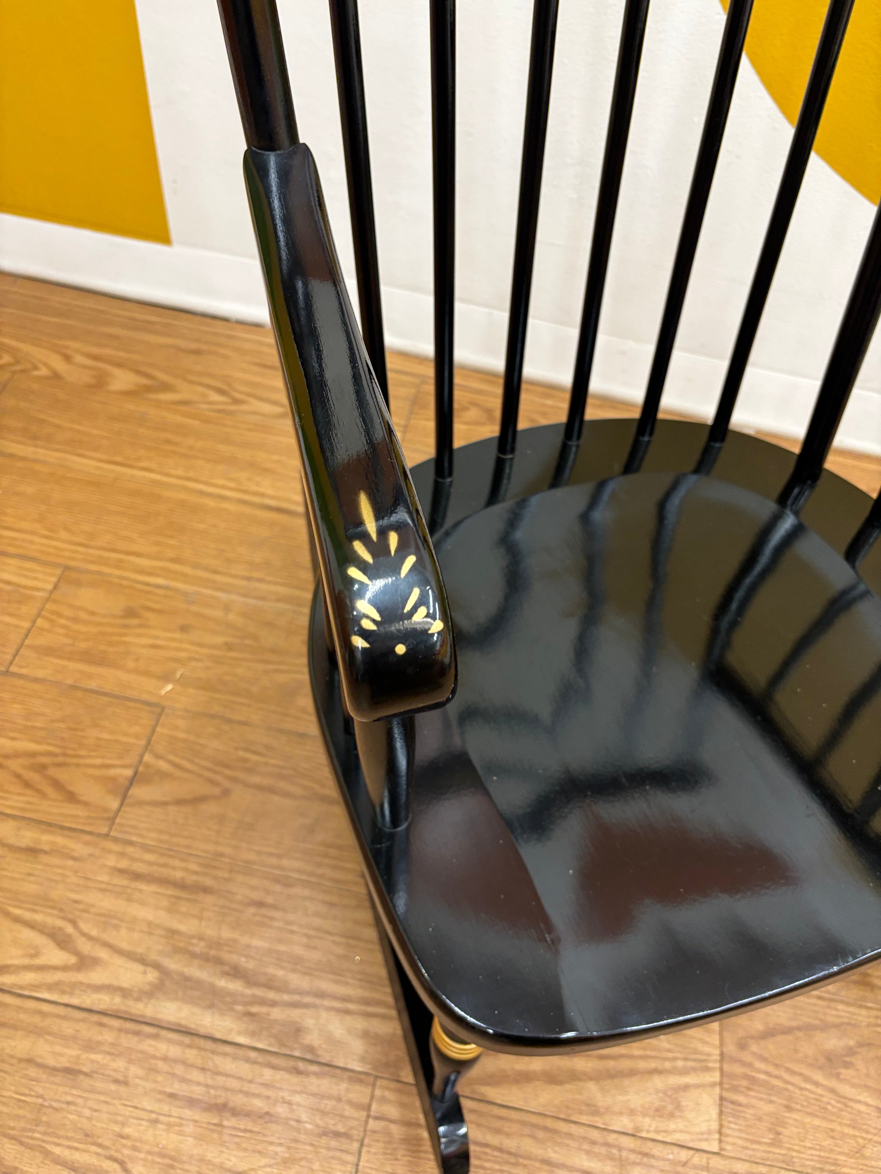 Black Rocking Chair
