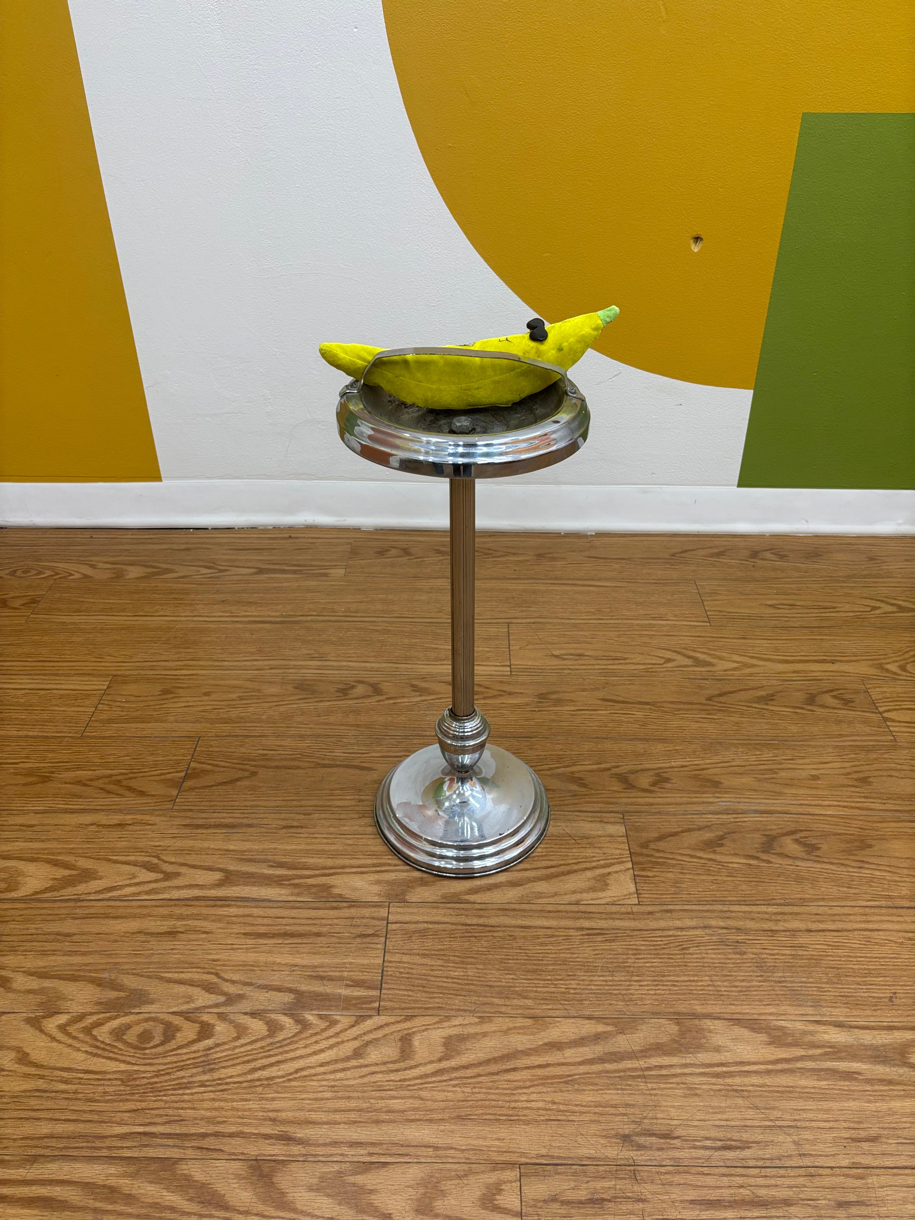 Metal Standing Ashtray