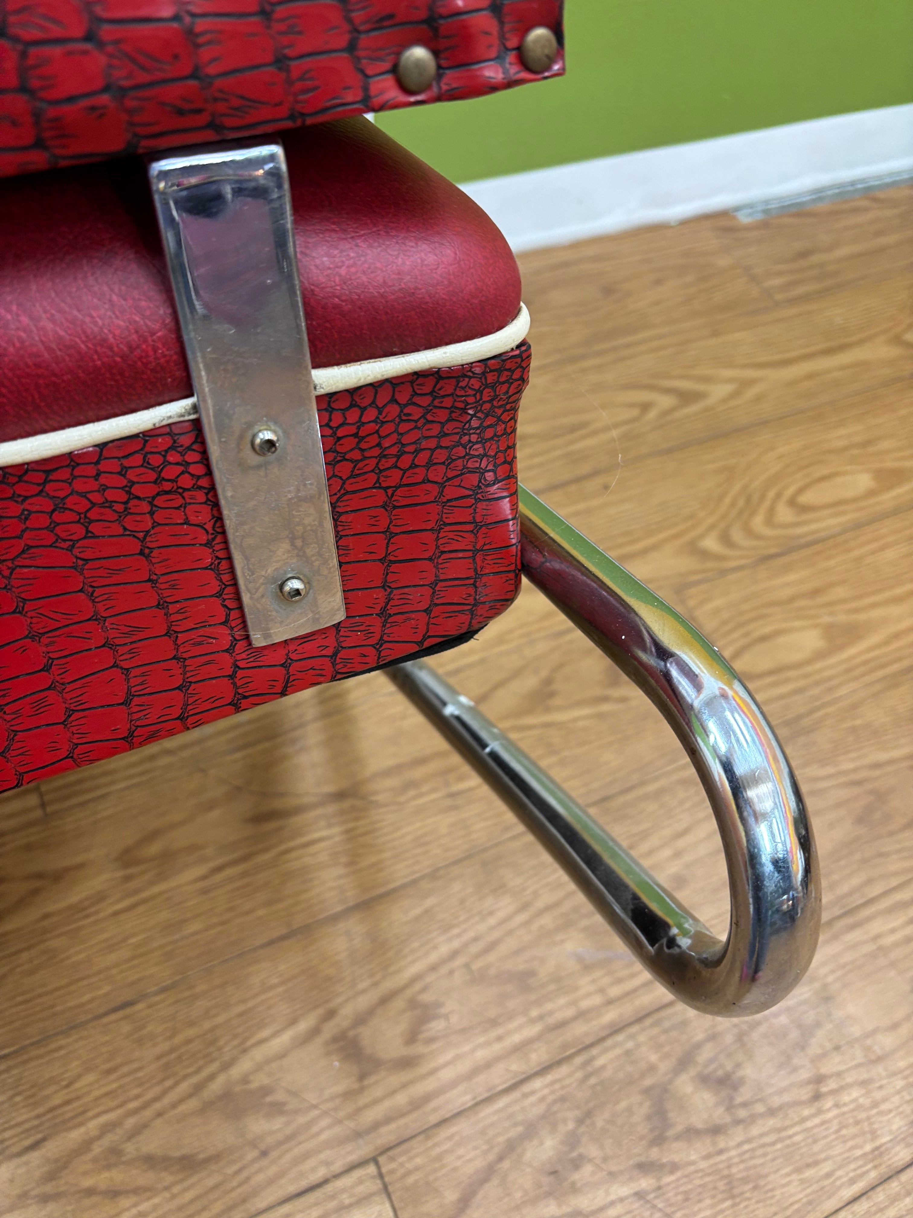Red Lounger Chair