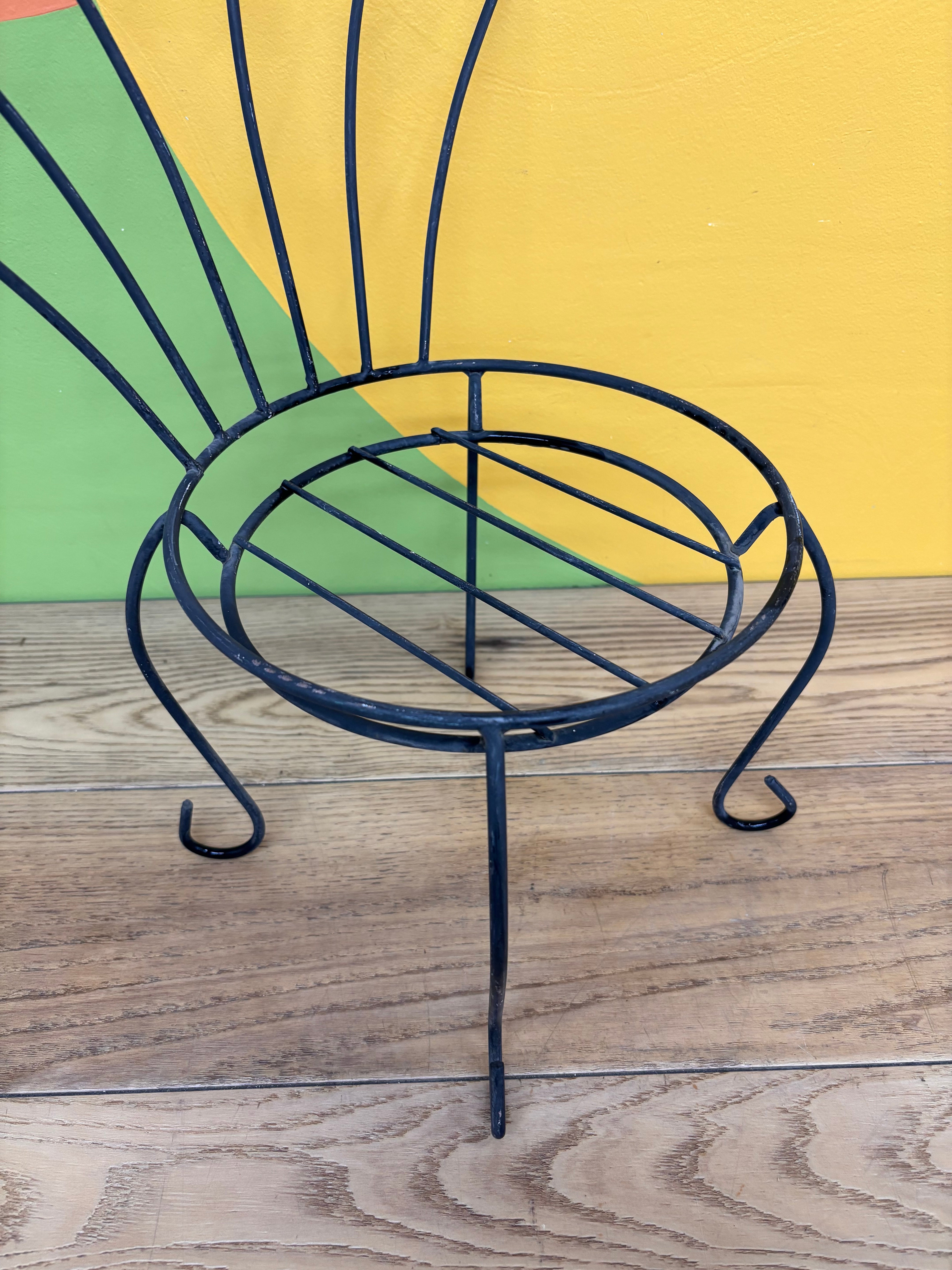 Wrought Iron Plant Stand