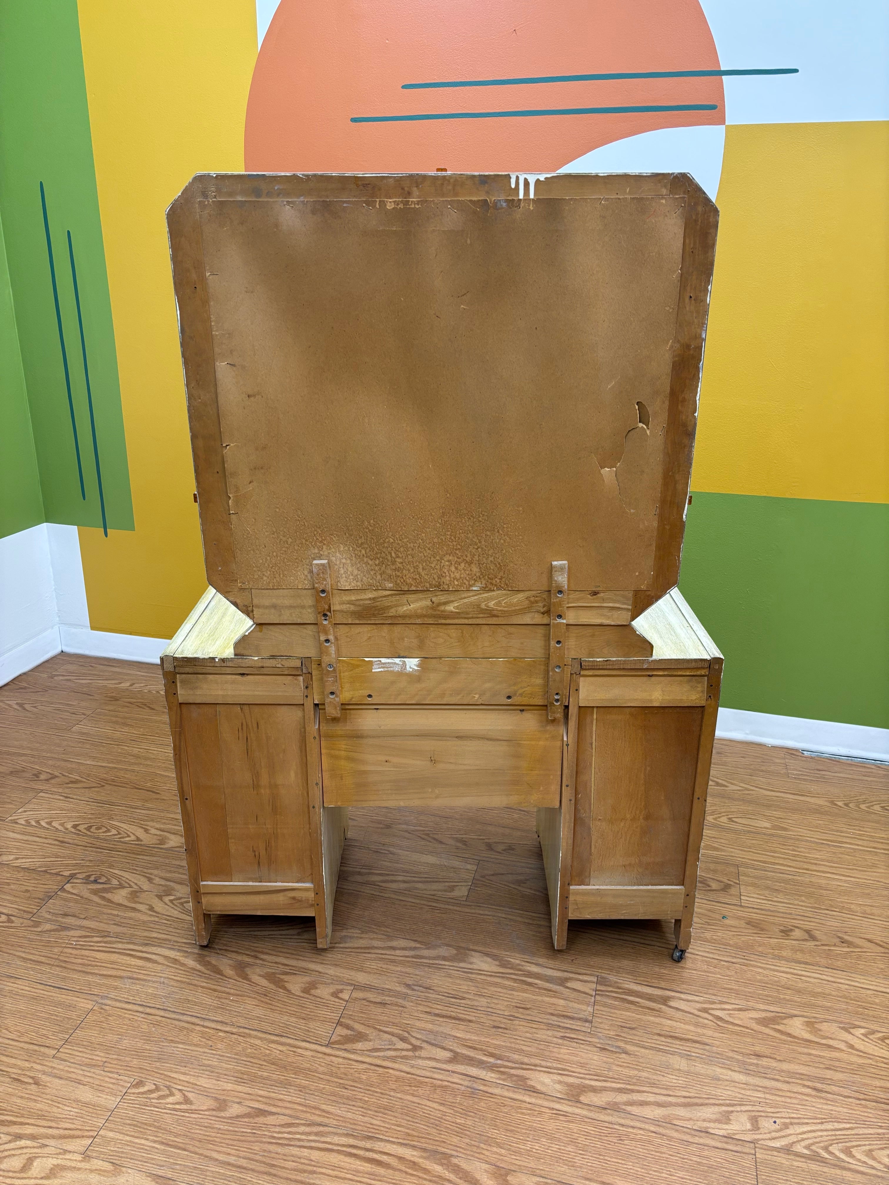 Wood Vanity