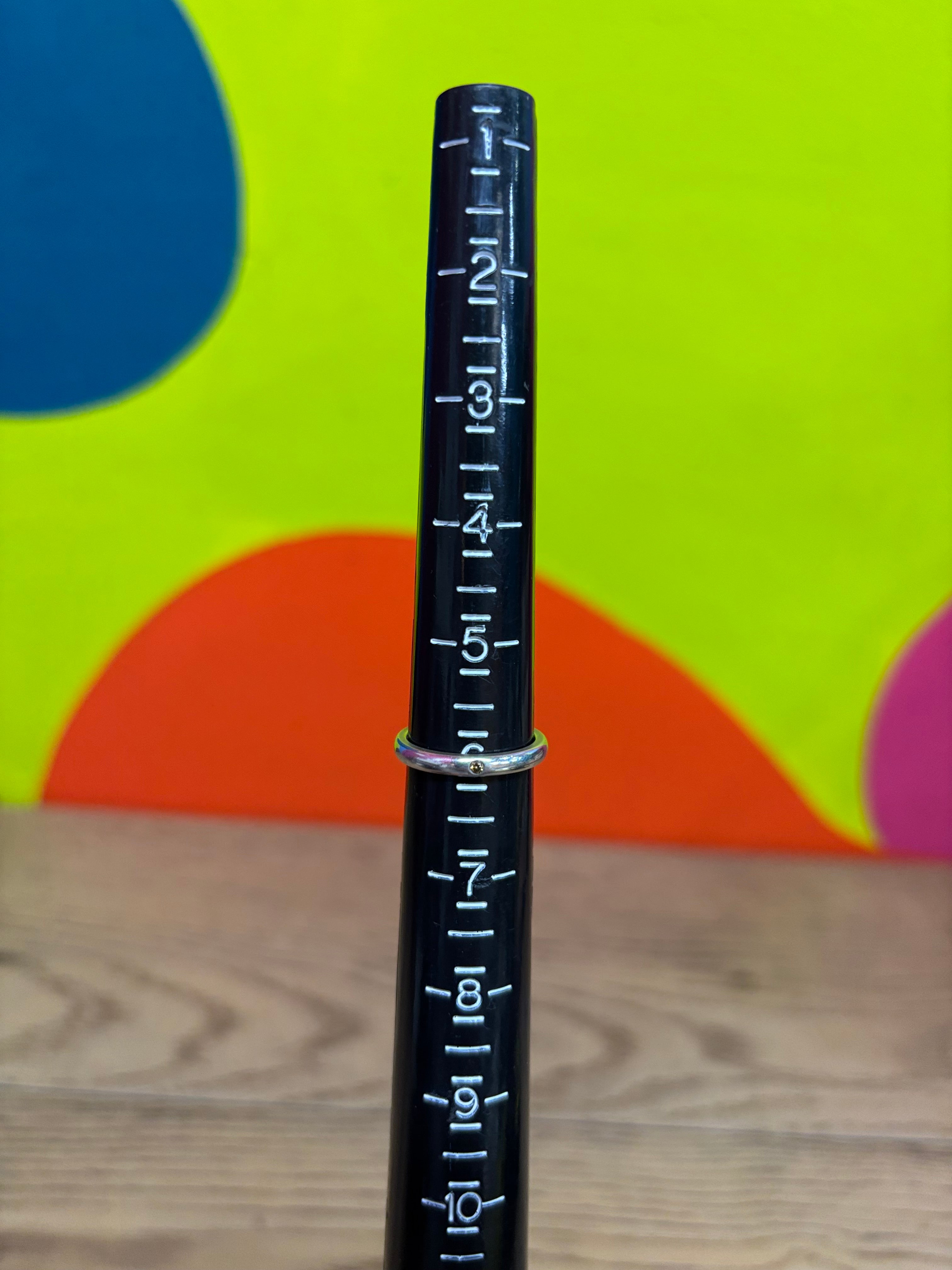 Tiffany & Co. Elsa Peretti Diamond Stack Band Ring (2 available) - Size 6