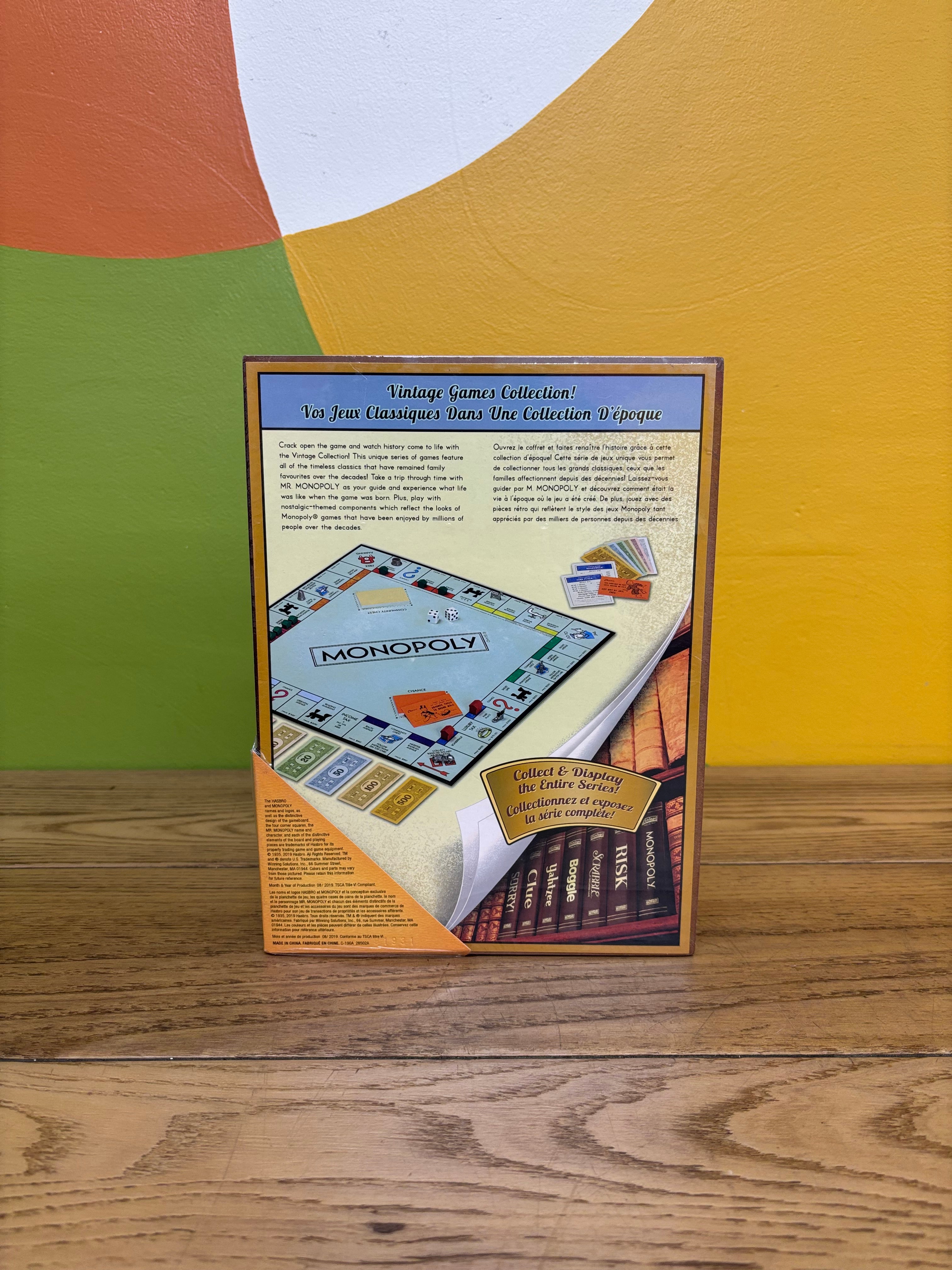 Bookshelf Monopoly - NEW