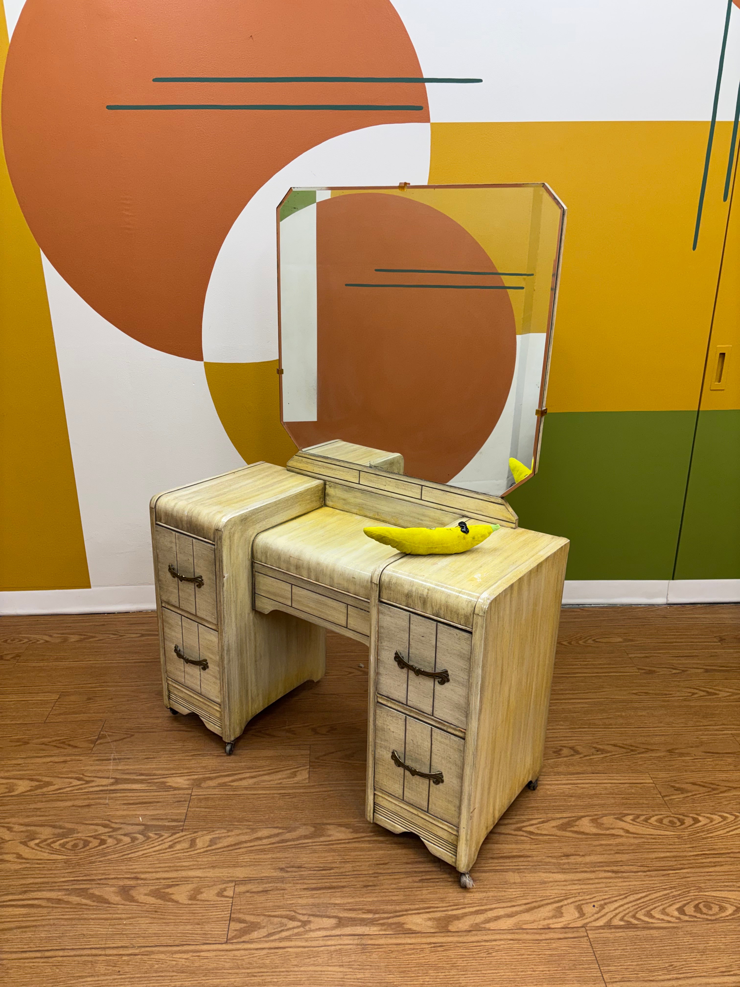 Wood Vanity