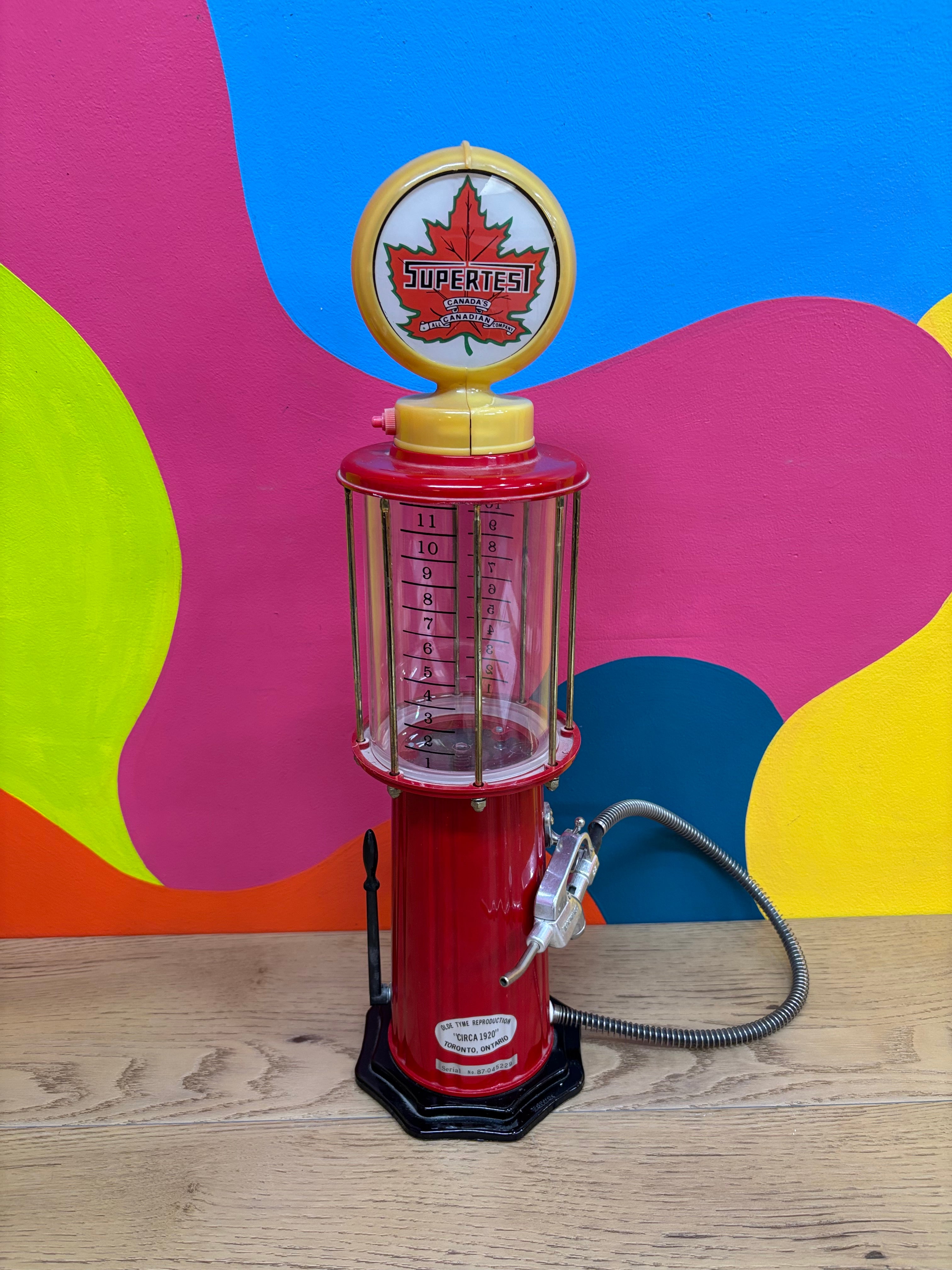 Gas Pump Drink Dispenser