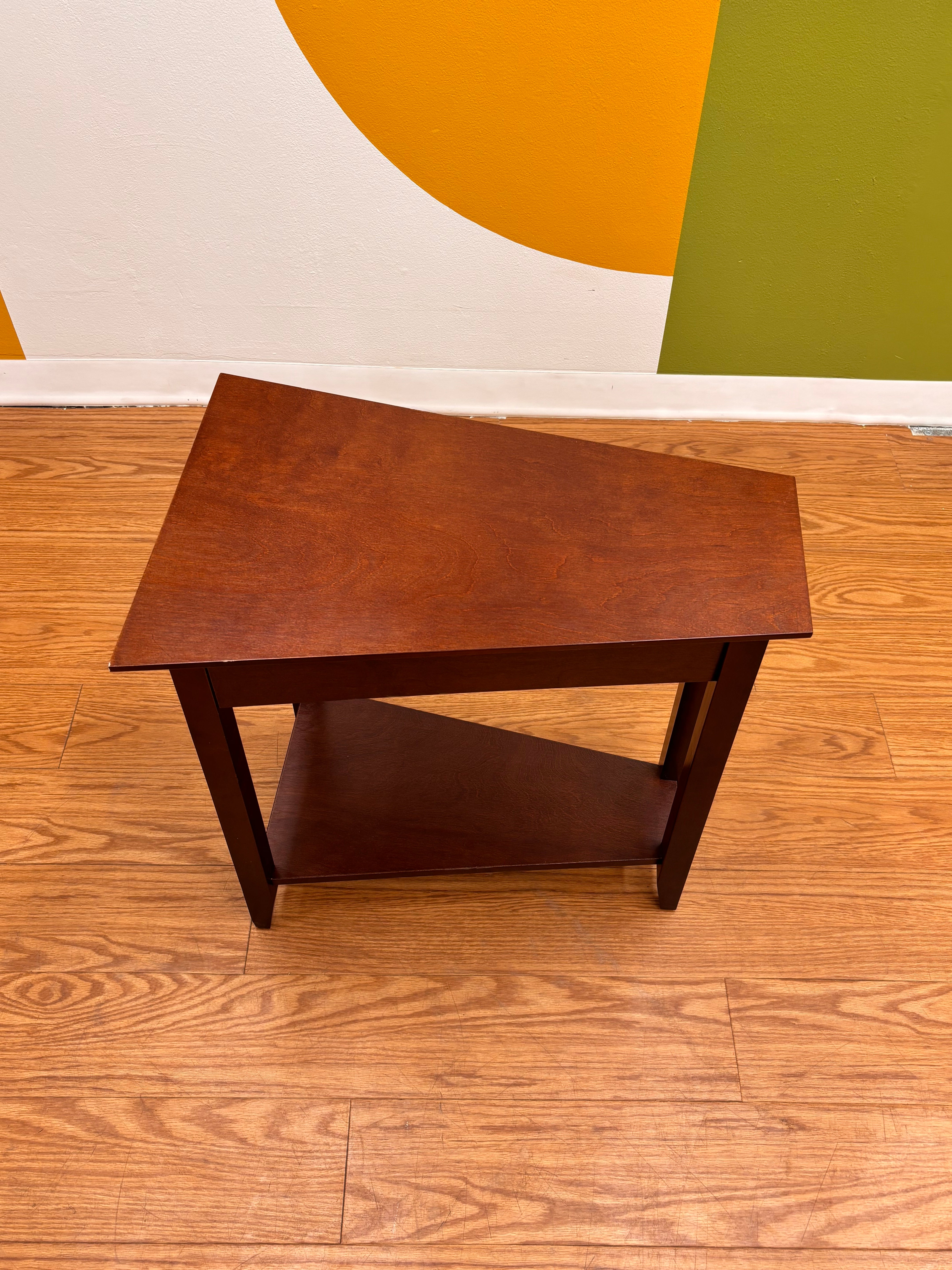 Wood End Table