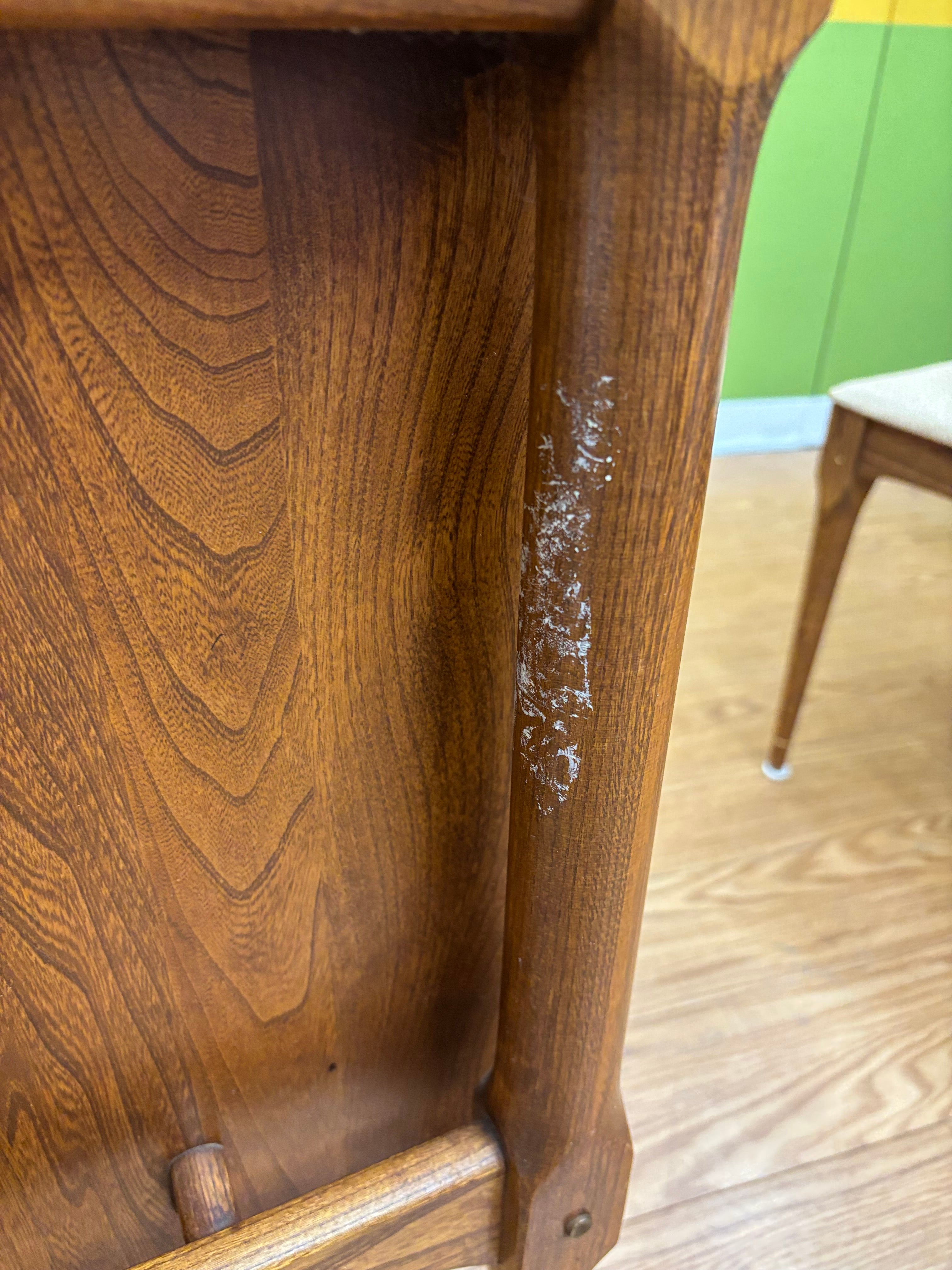 Wood Writing Desk with Matching Chair