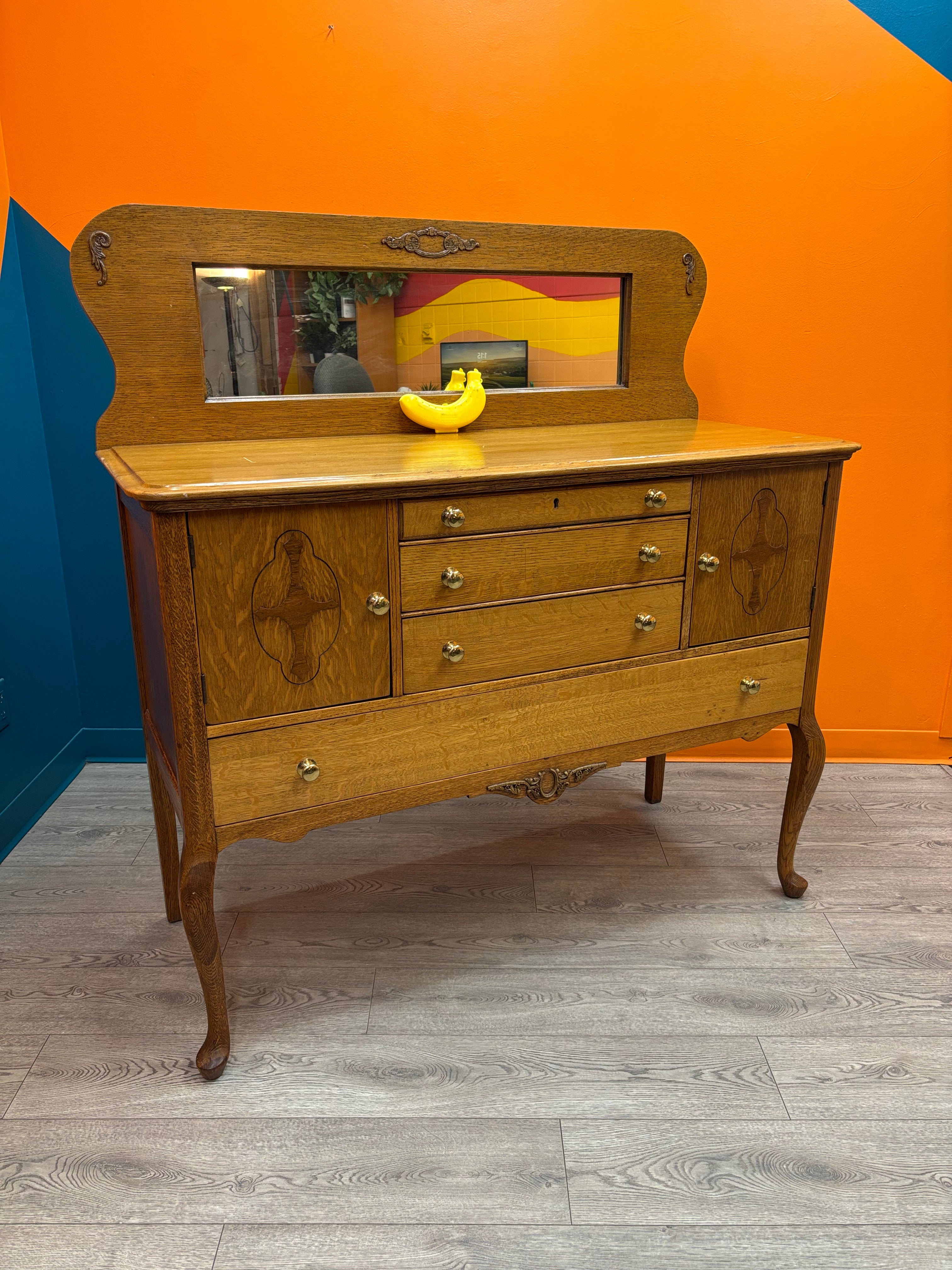 Large Wood Buffet
