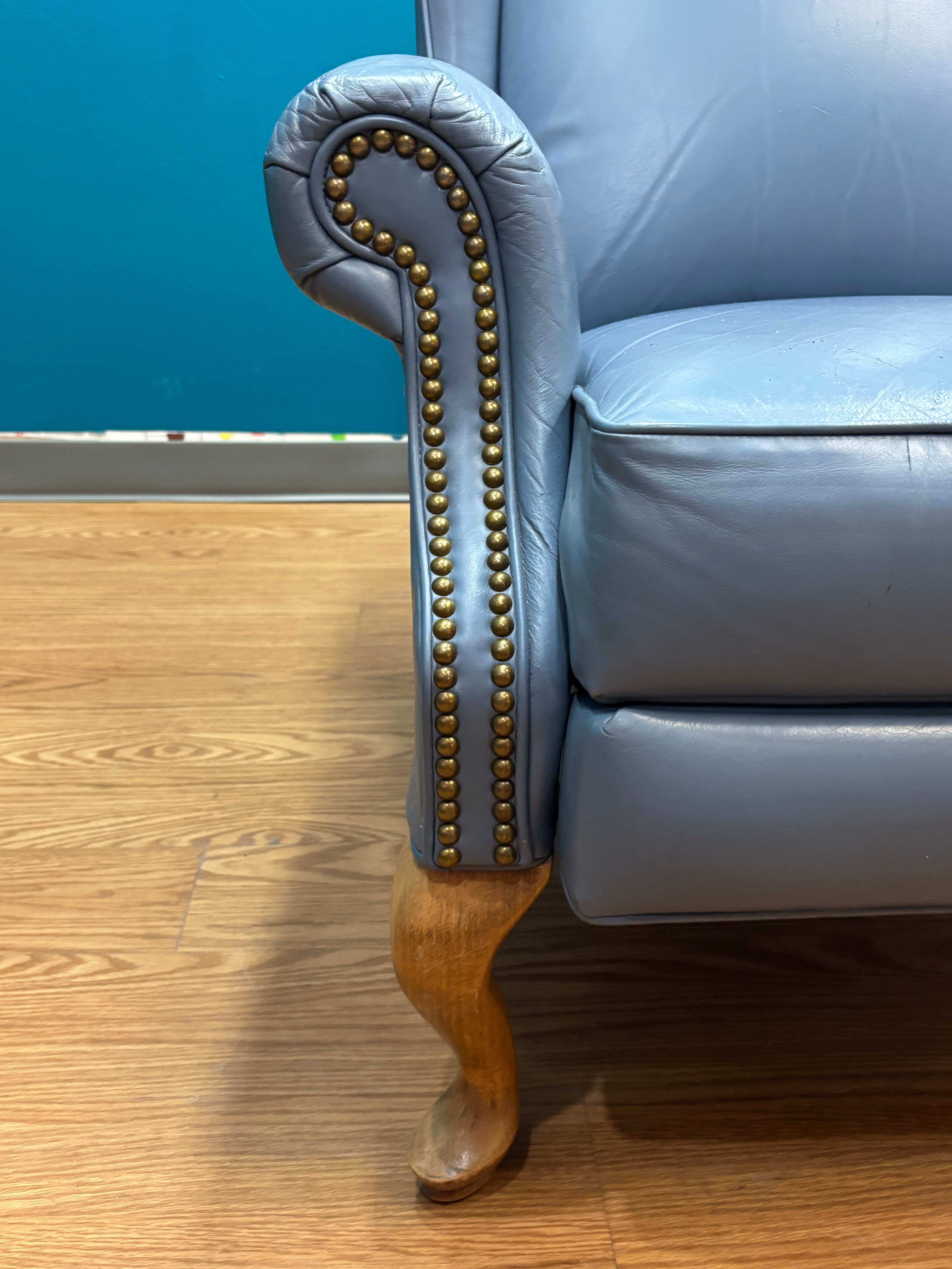 Blue Recliner Chair #1