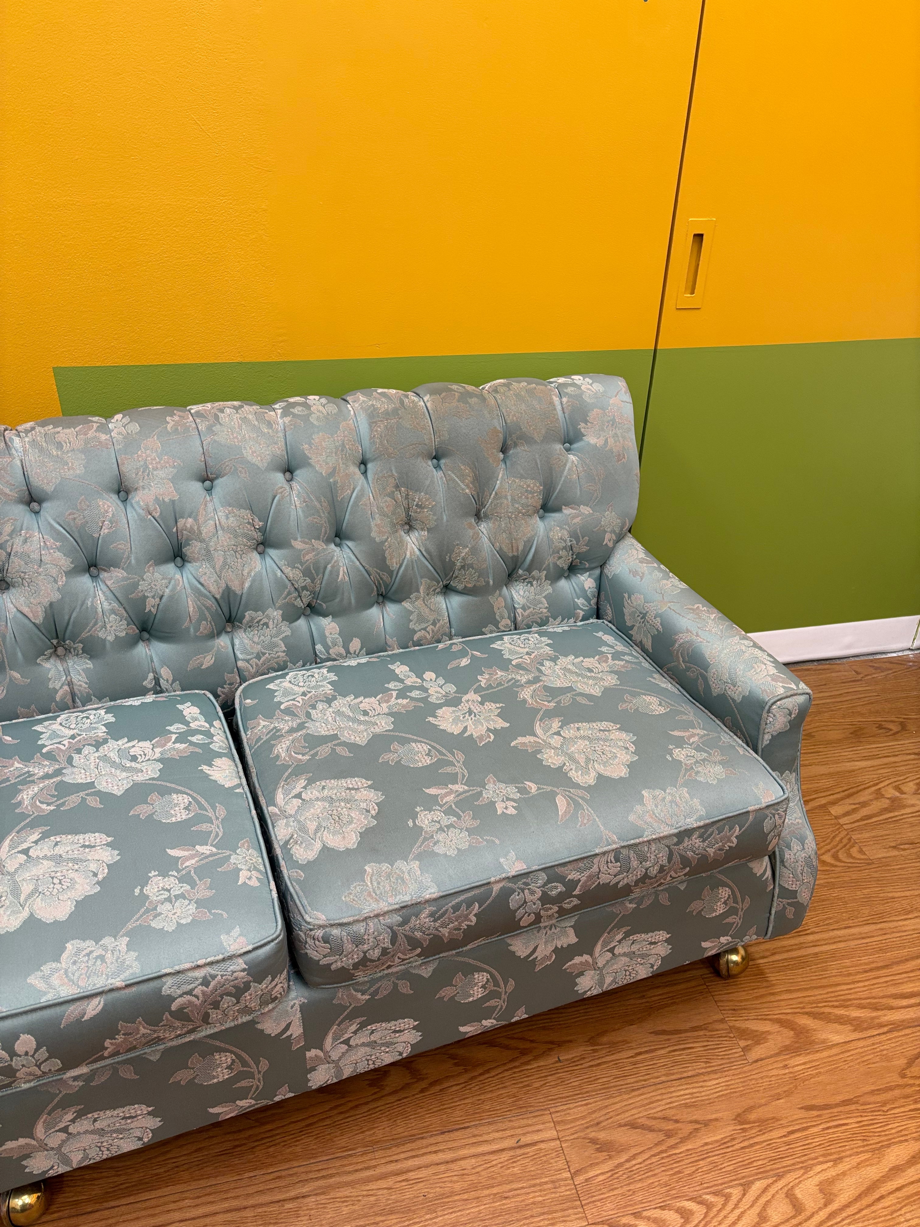 Teal Sofa