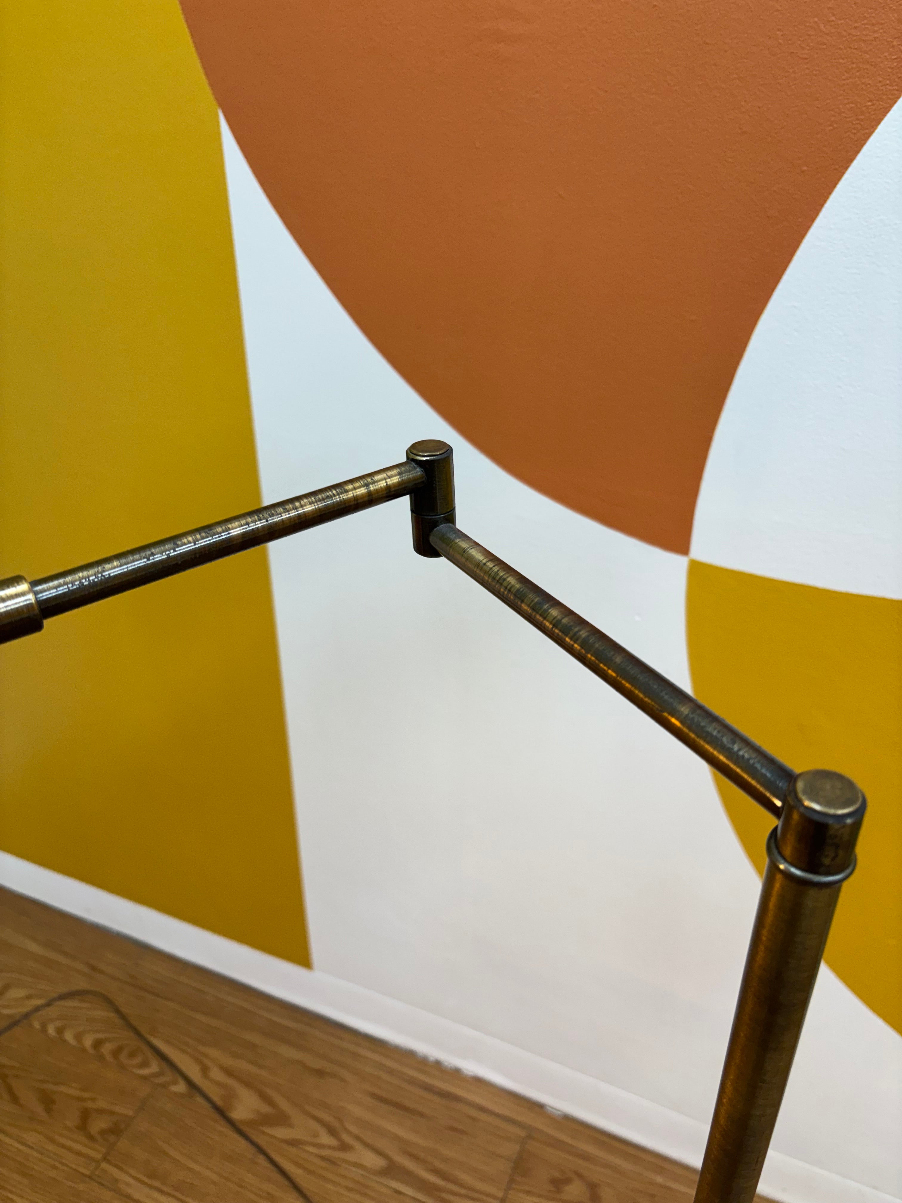 Wood & Metal Floor Lamp