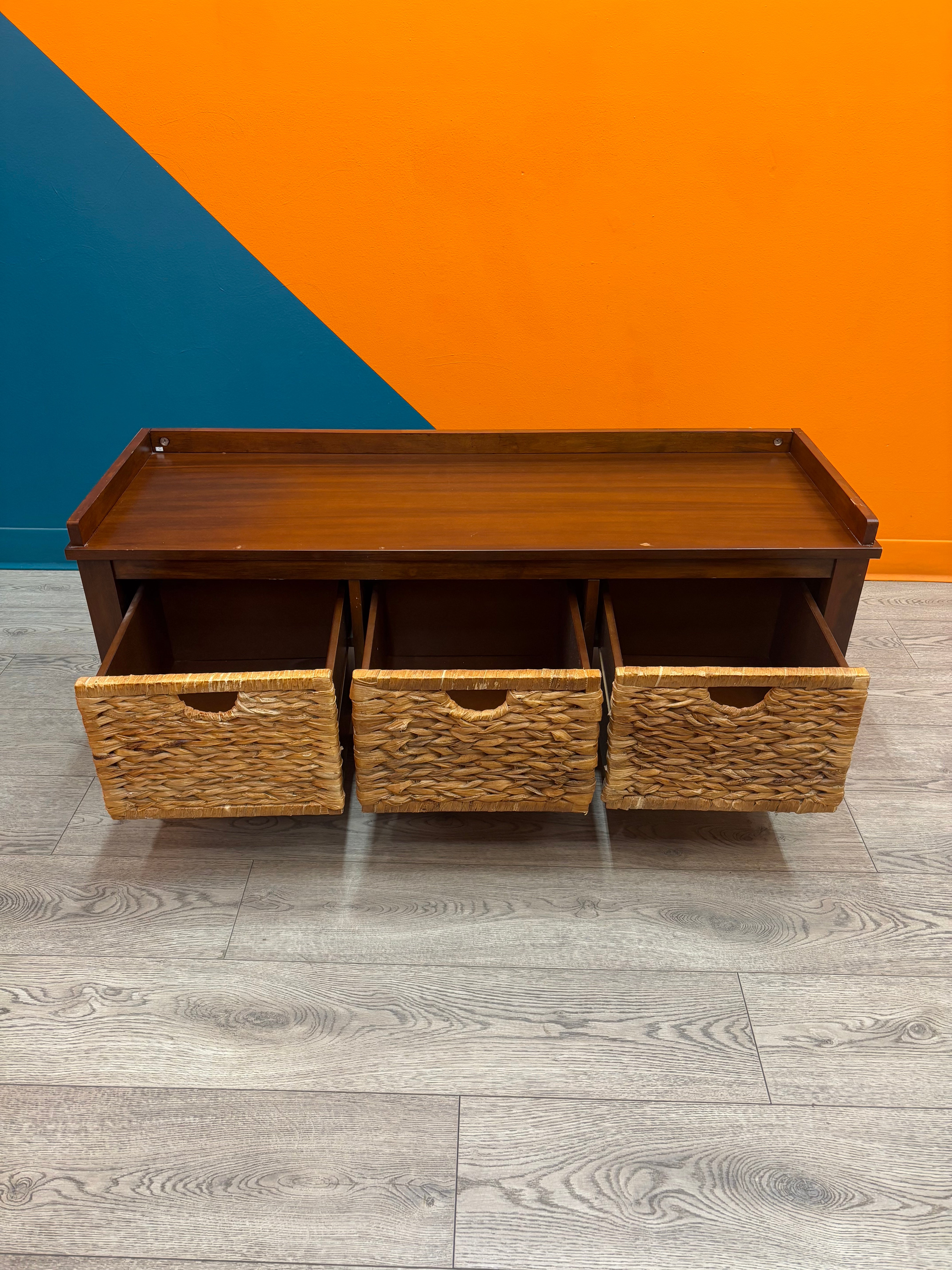 3 Drawer Storage Bench