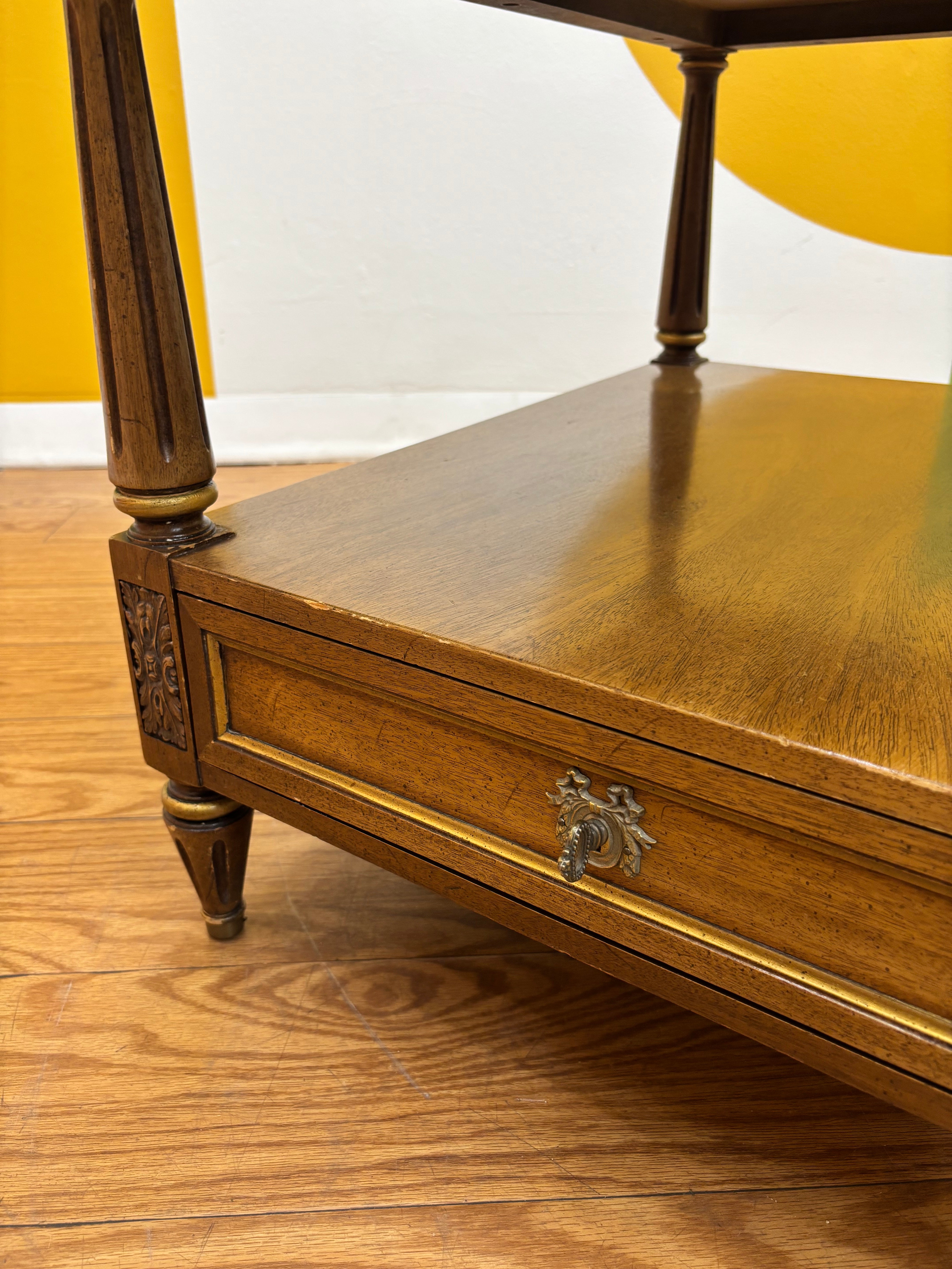 Wood Side Table