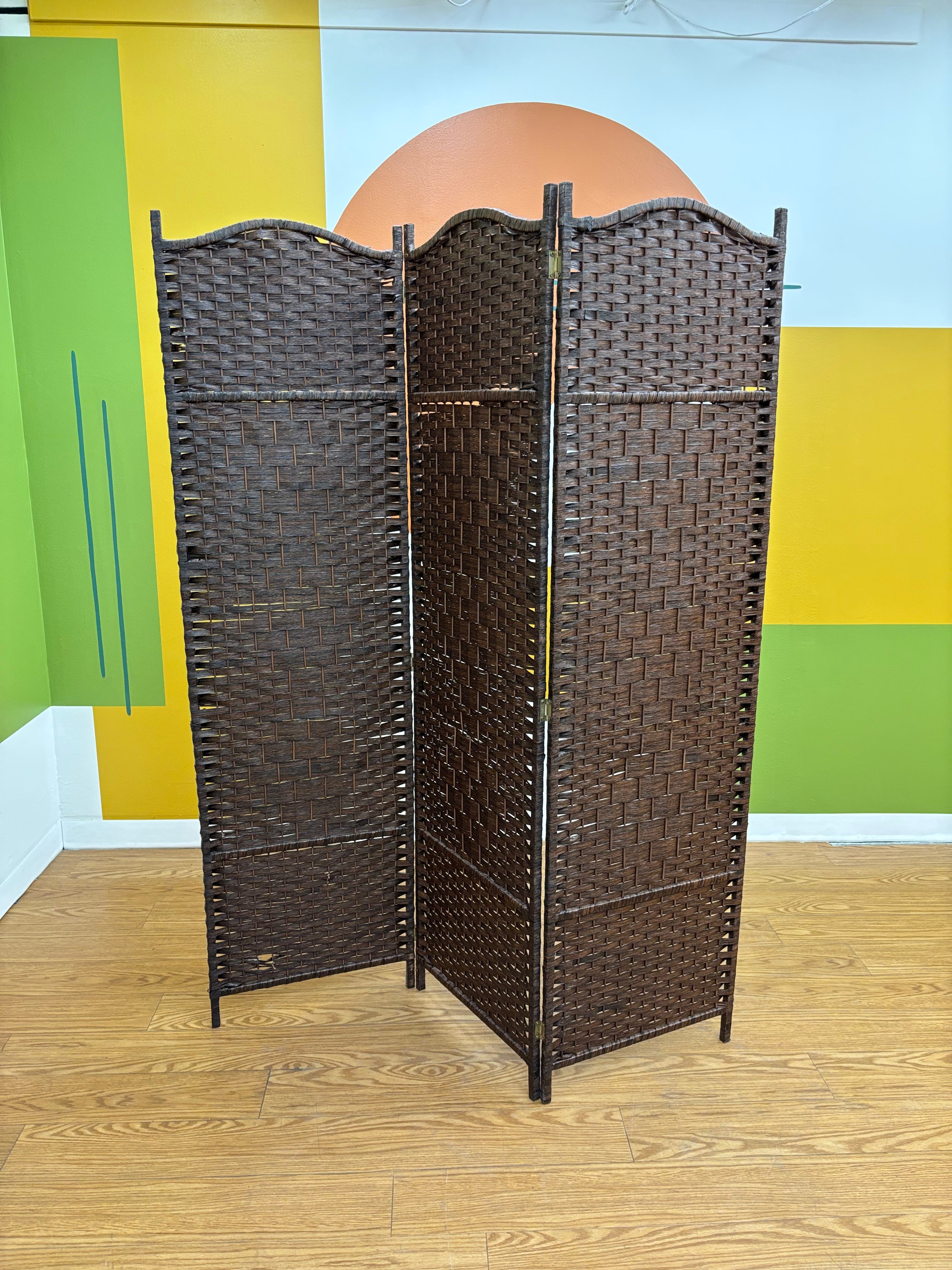 Wicker Room Divider