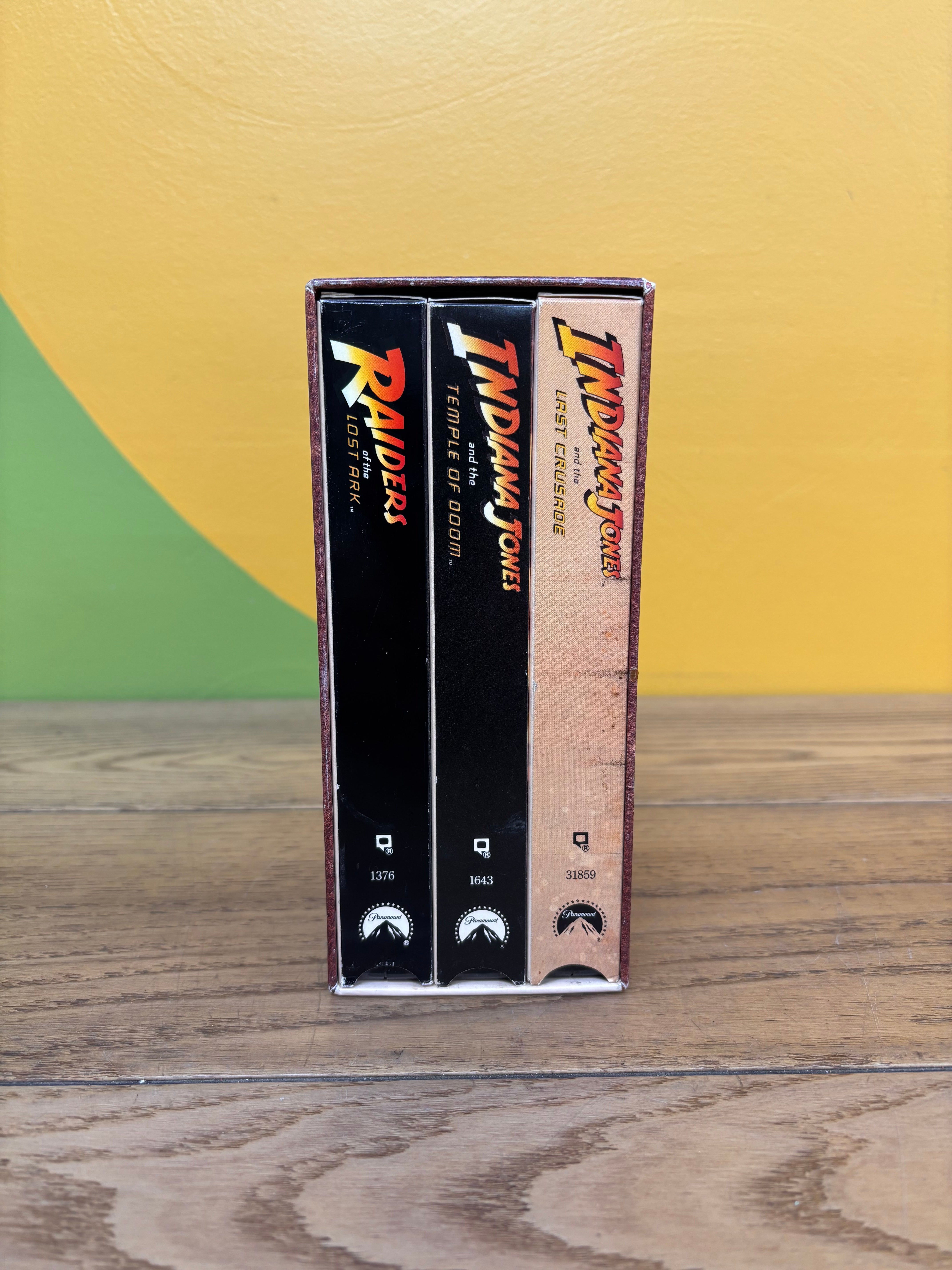 Indiana Jones Trilogy VHS Box Set
