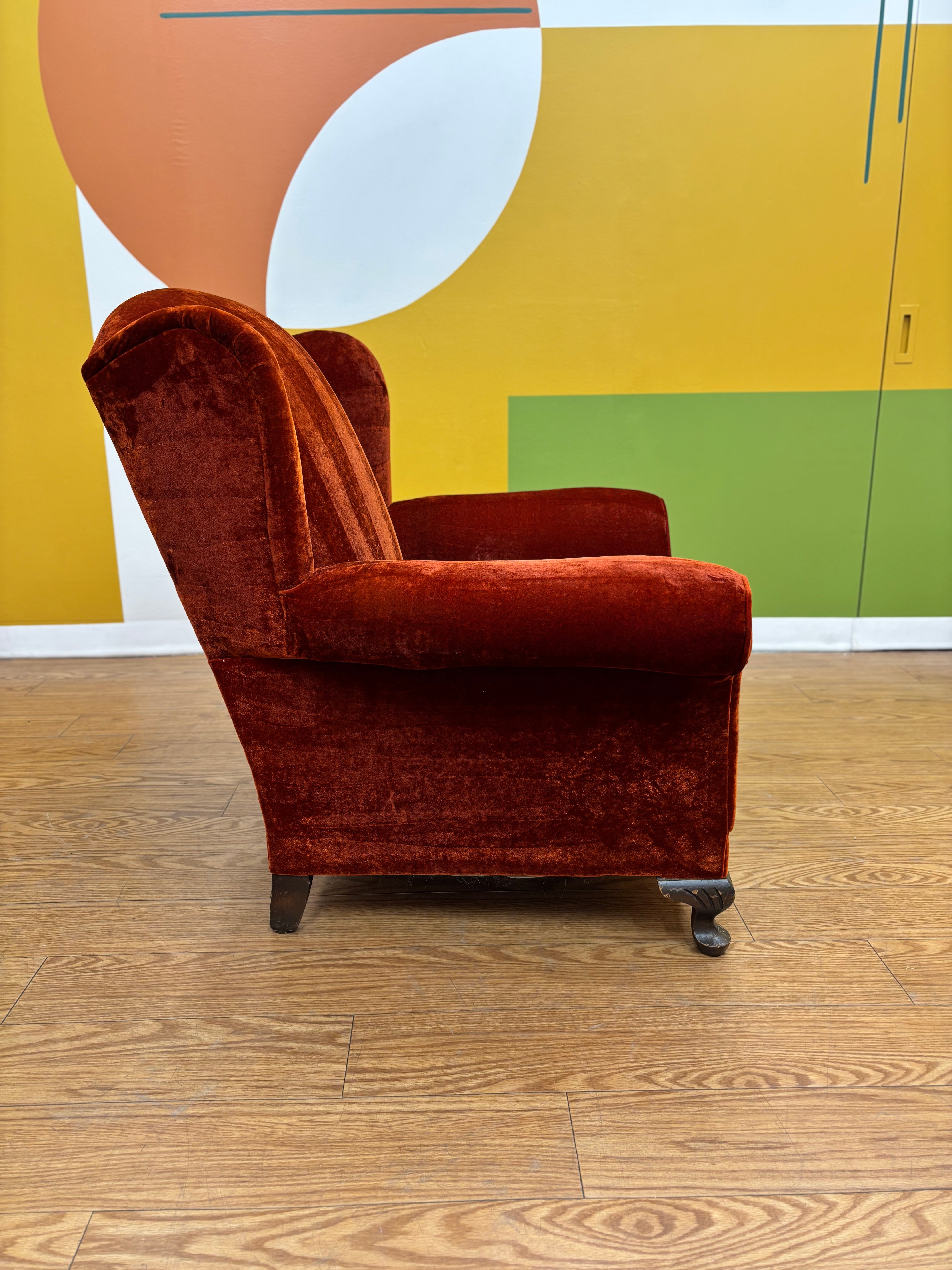 Orange Armchair