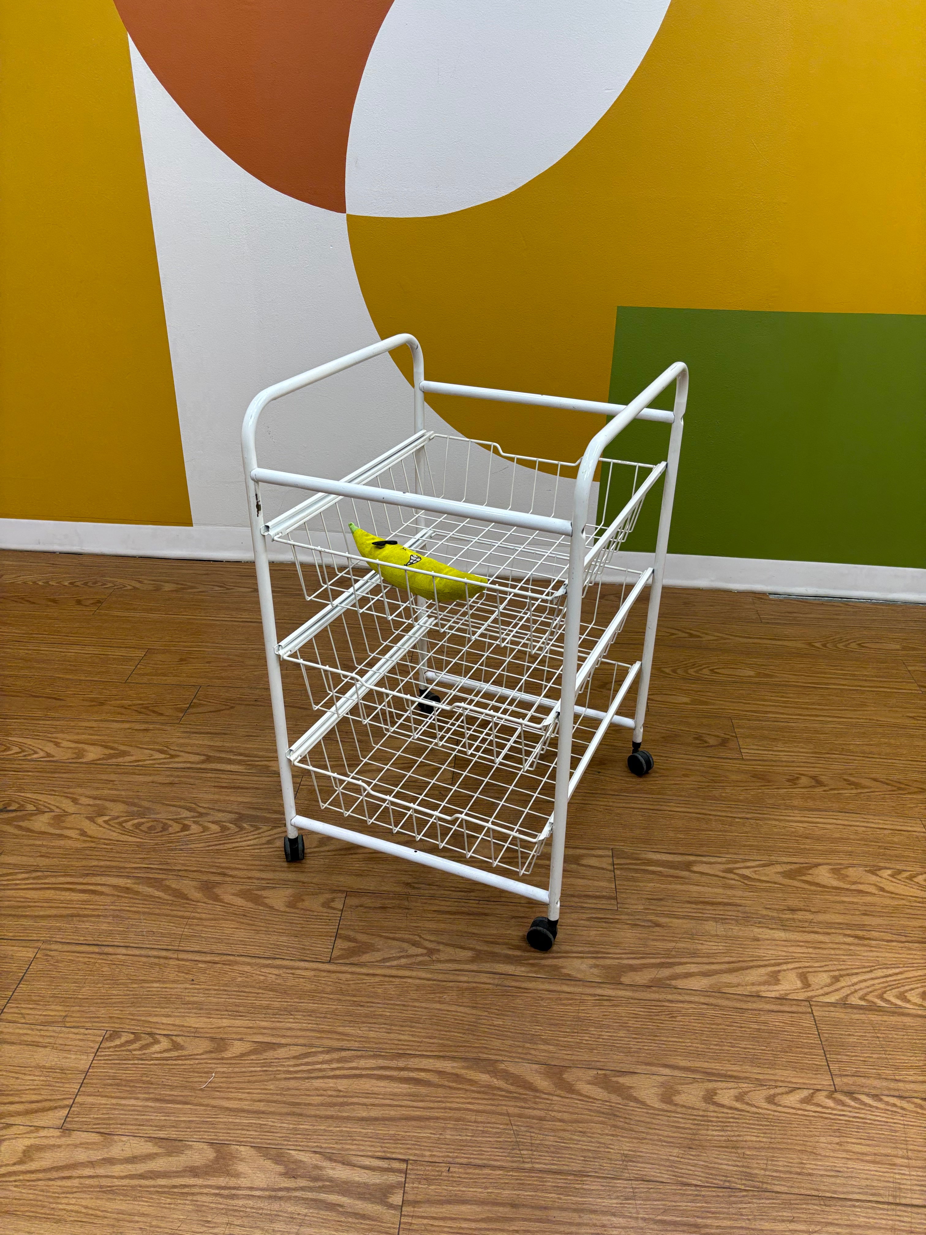 Three Drawer Mesh Organizer
