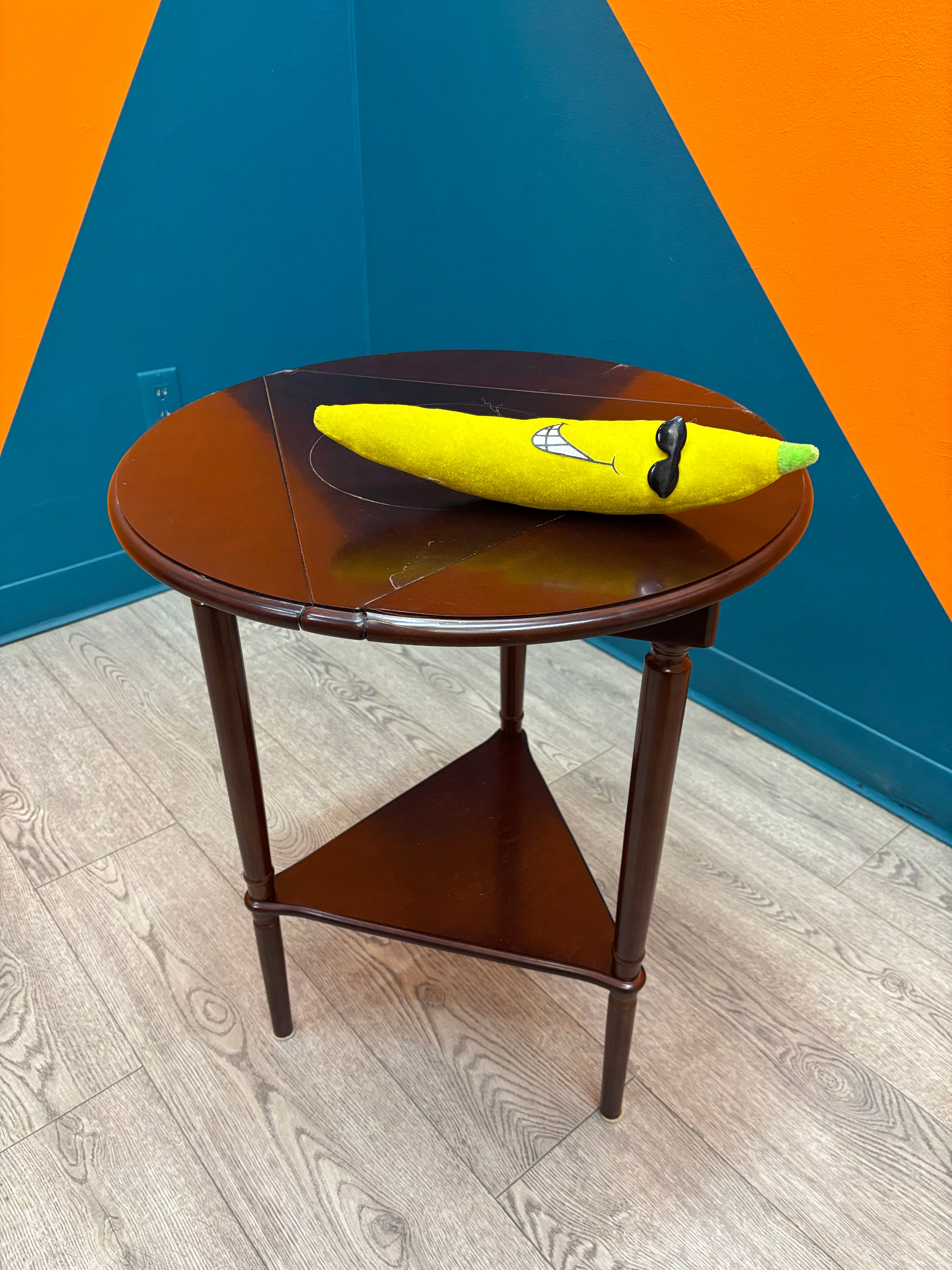 Triple Drop Leaf Folding Side Table (Bombay)