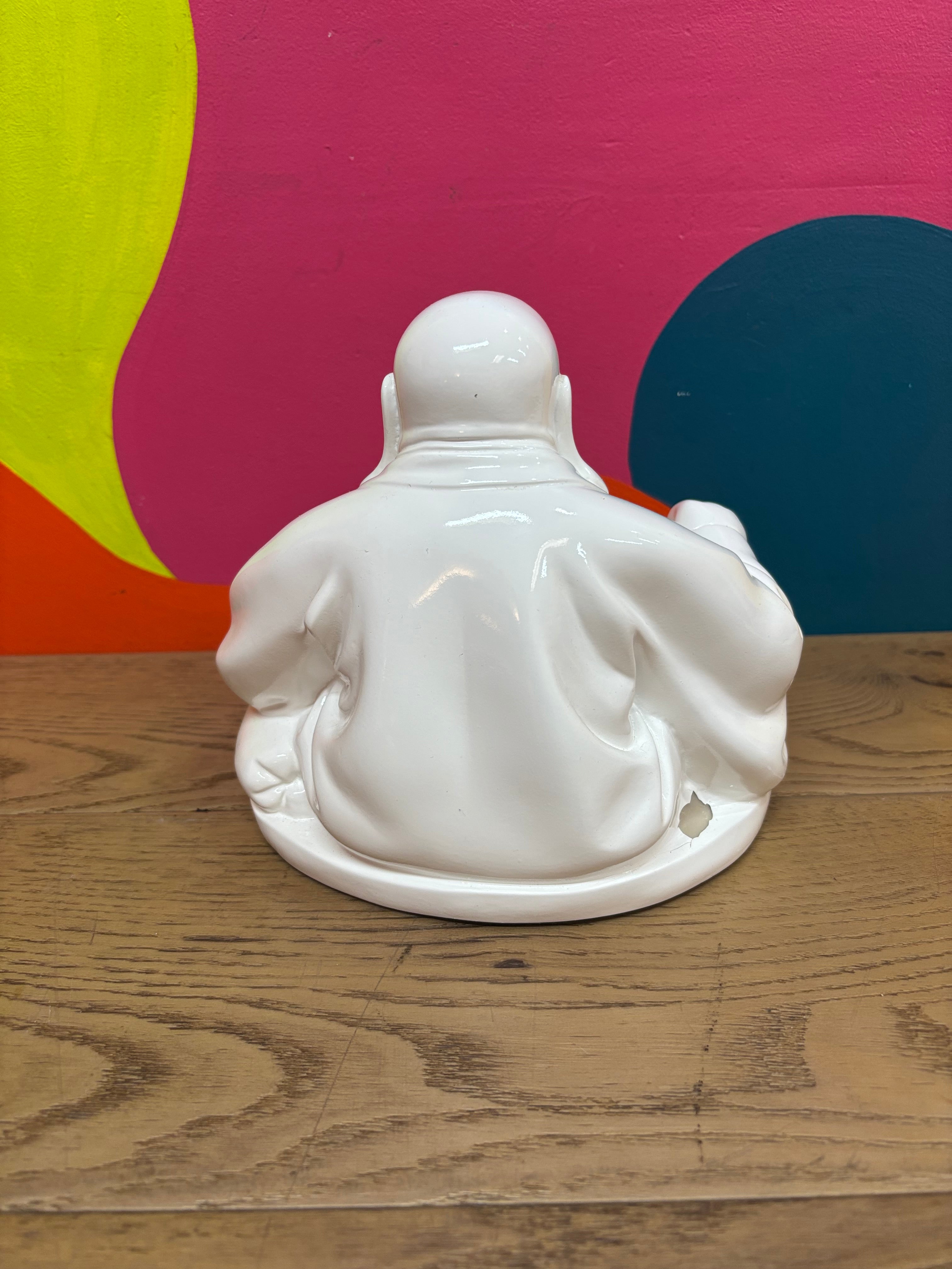 White Buddha Statue
