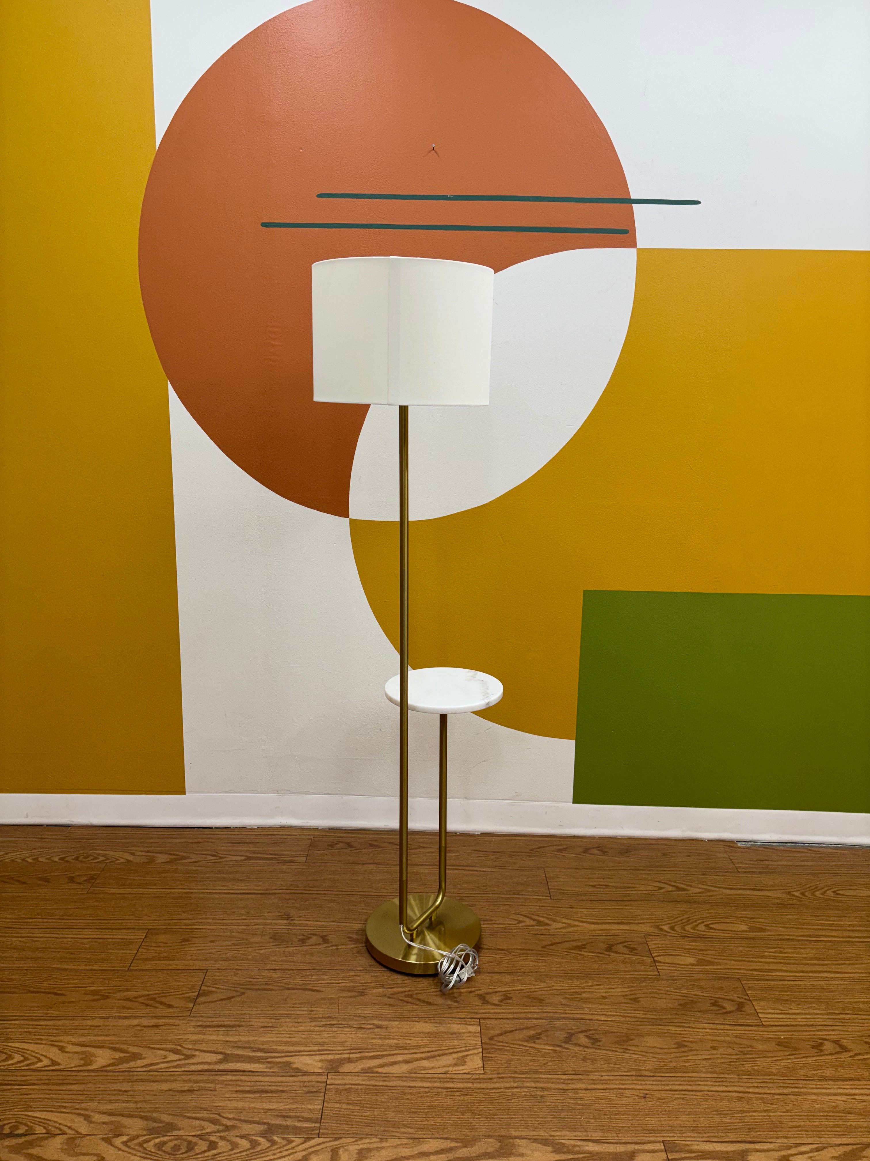 Gold Floor Lamp